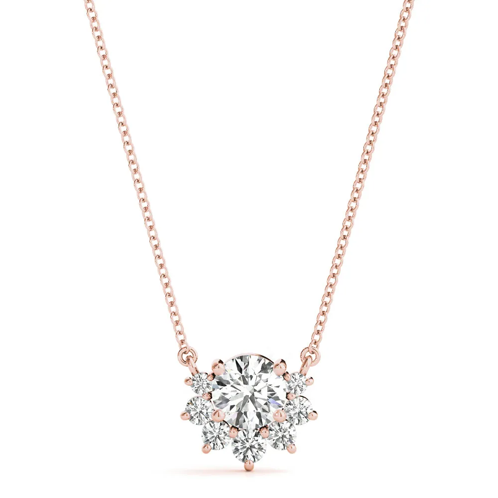 14K Diamond Necklace / Pendant