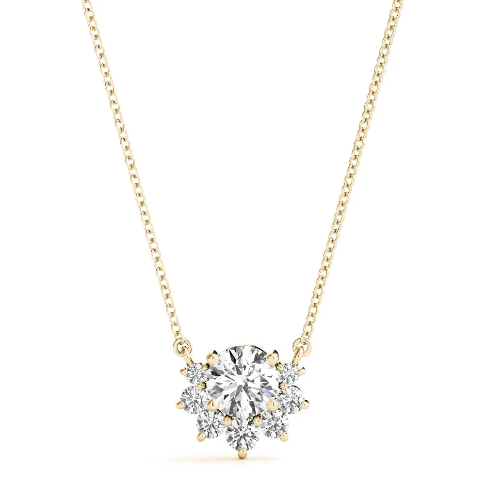 14K Diamond Necklace / Pendant