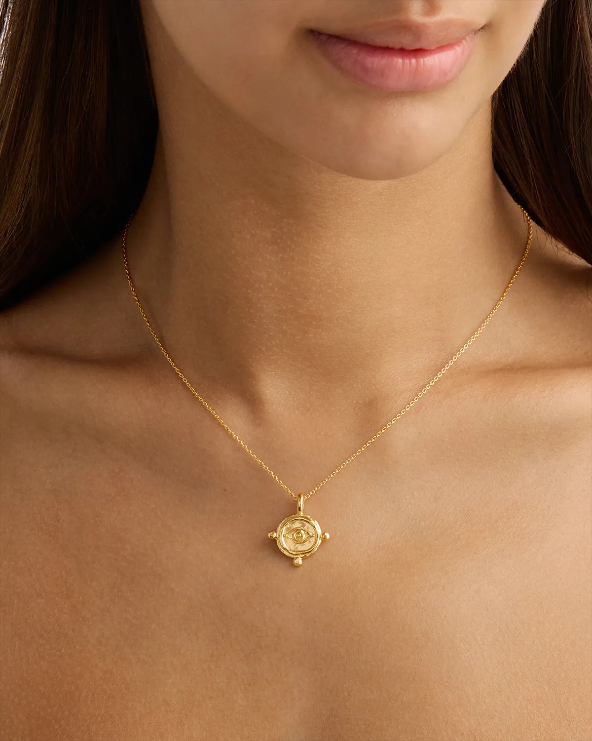 18k Gold Vermeil Luck and Love Necklace