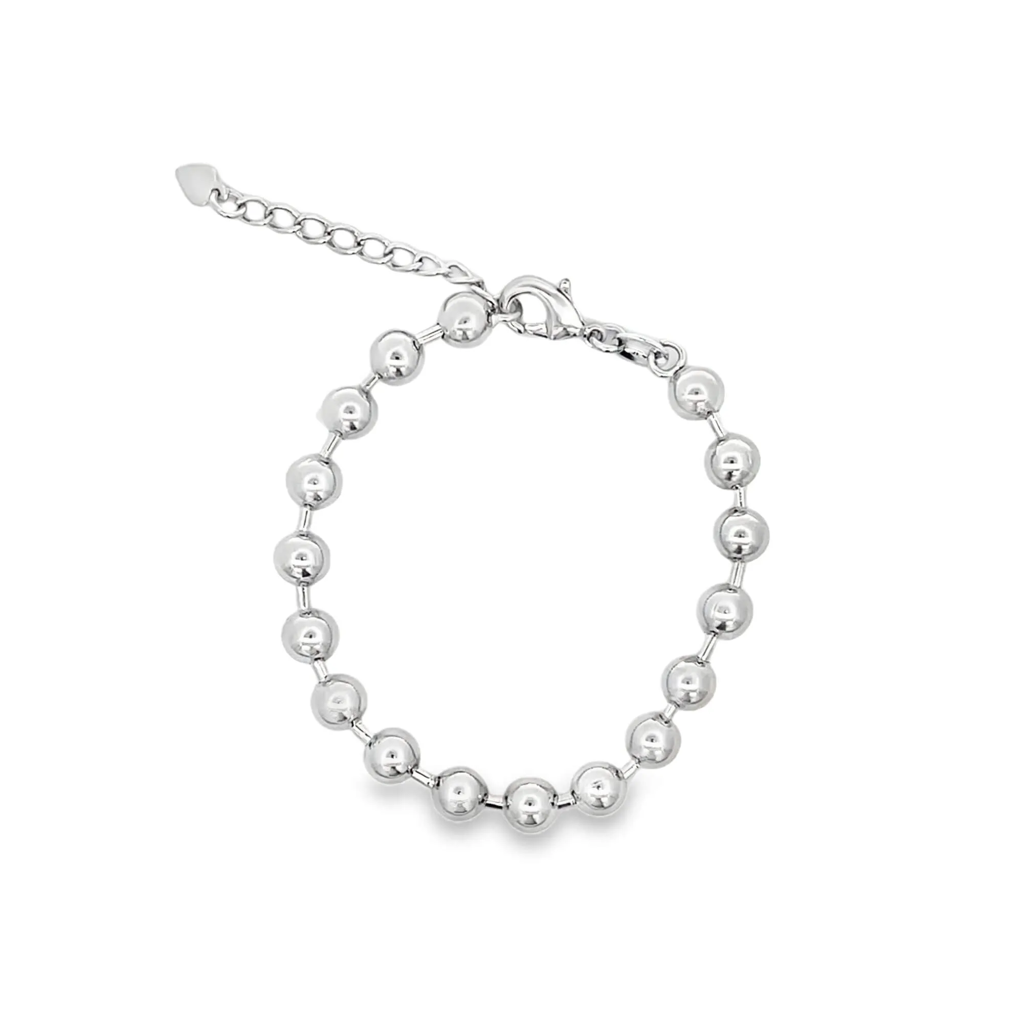 6mm Bead Link Necklace (H260/I328A)