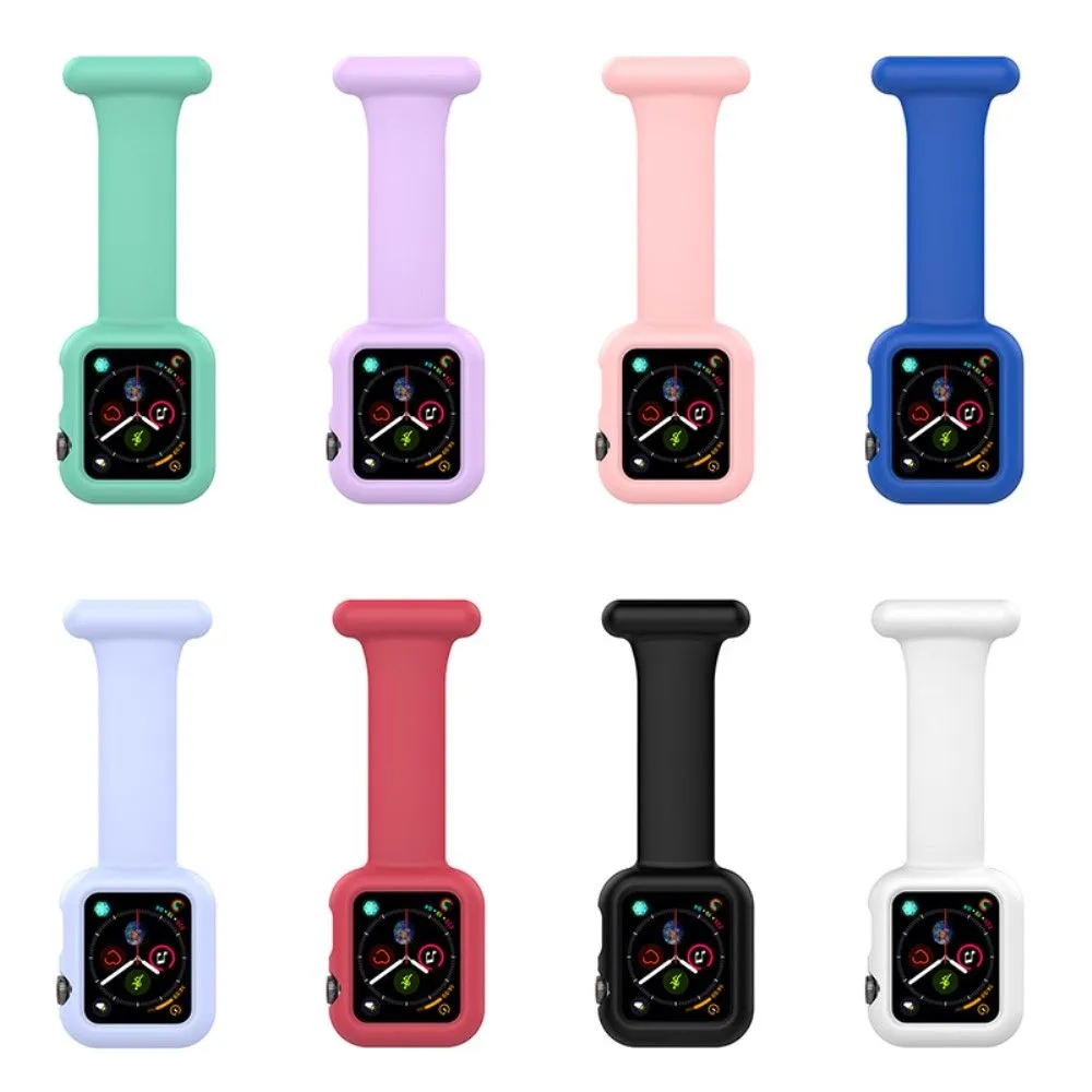 Apple Watch (41mm) doctor nurse silicone watch strap - Green