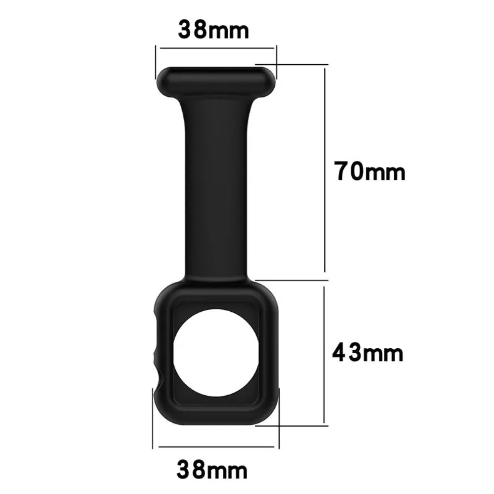 Apple Watch (41mm) doctor nurse silicone watch strap - Green