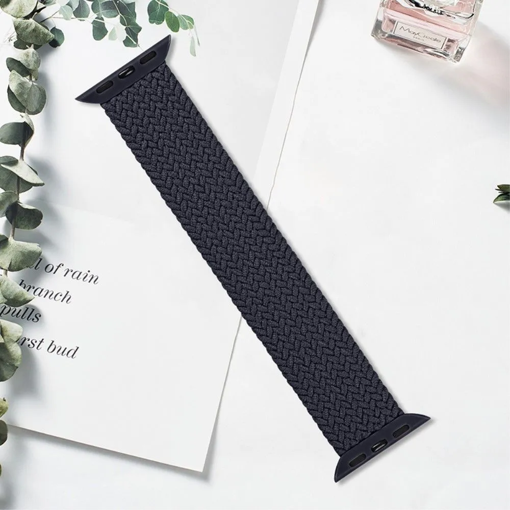 Apple Watch (41mm) elastic watch strap - Charcoal / Size: M
