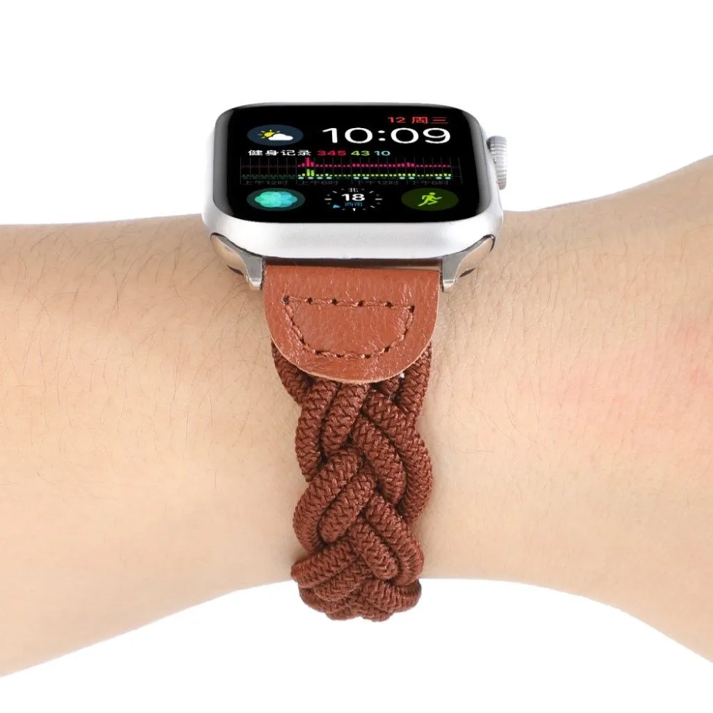 Apple Watch Series 6 / 5 40mm woven style watch band - Brown