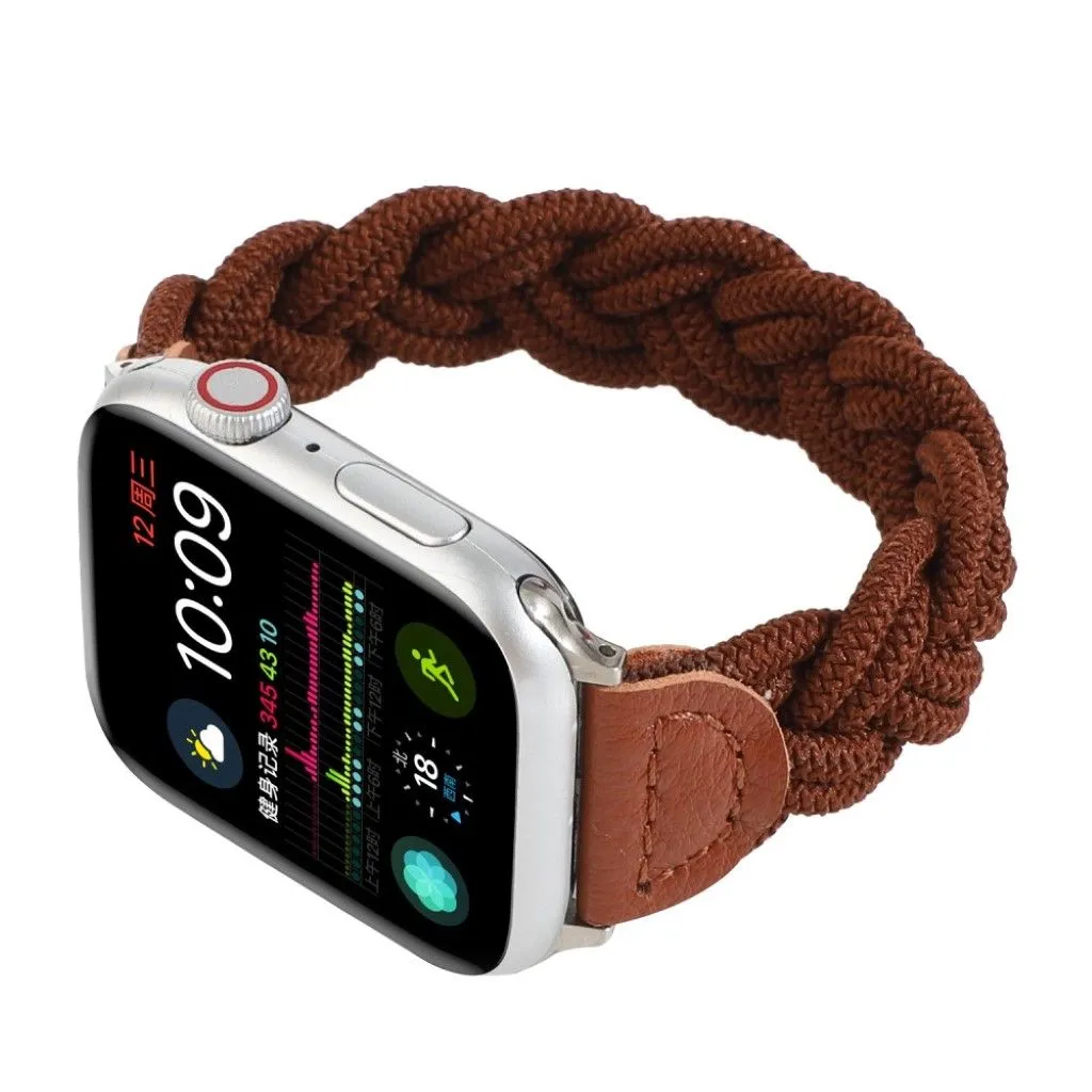 Apple Watch Series 6 / 5 40mm woven style watch band - Brown