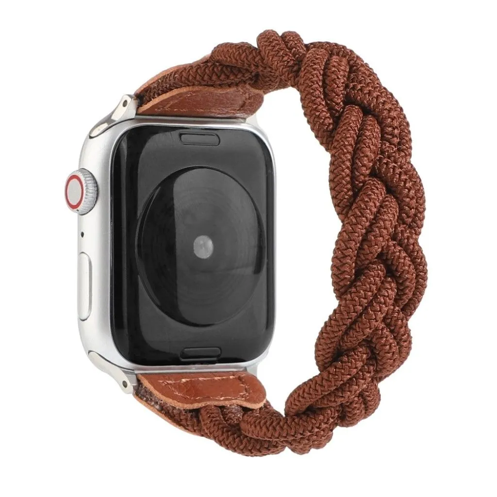 Apple Watch Series 6 / 5 40mm woven style watch band - Brown