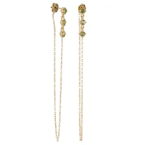 Azra Peridot Earrings
