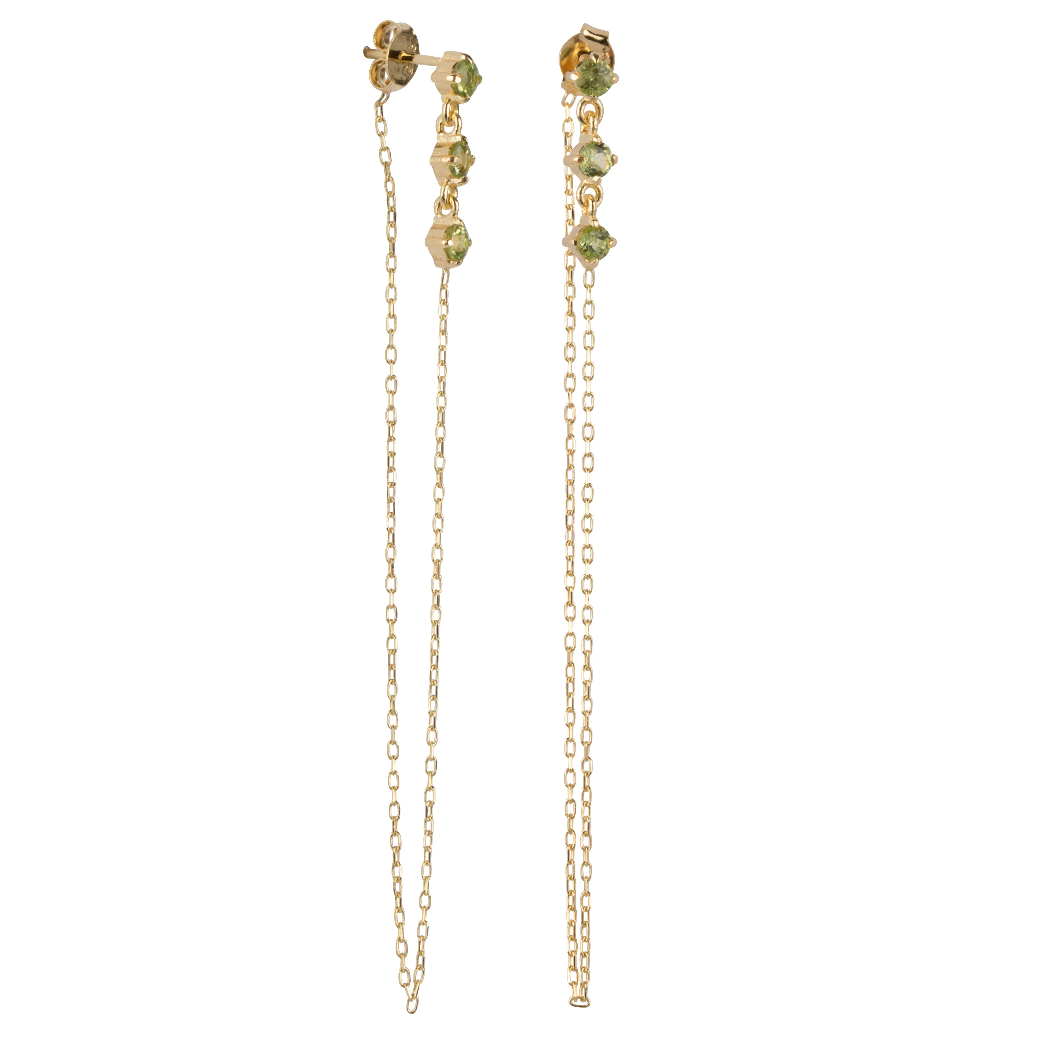 Azra Peridot Earrings
