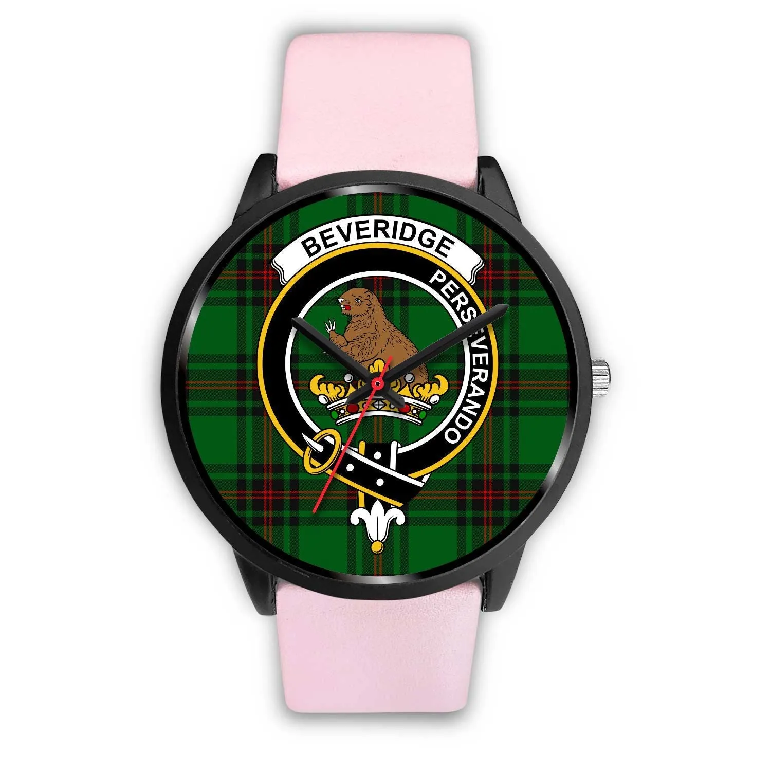 Beveridge Clan Badge Tartan Black Watch