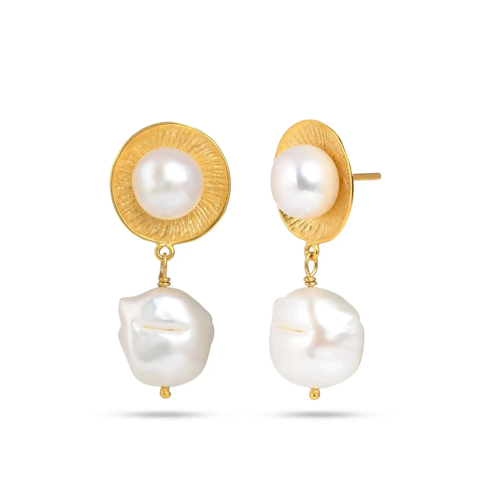 Birth of Pearl Silver Earring - From Purl