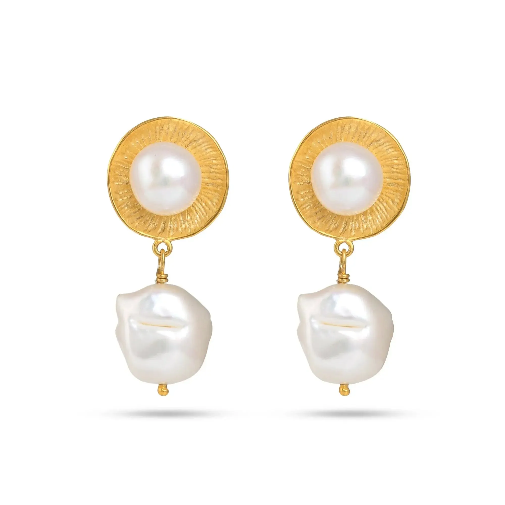 Birth of Pearl Silver Earring - From Purl
