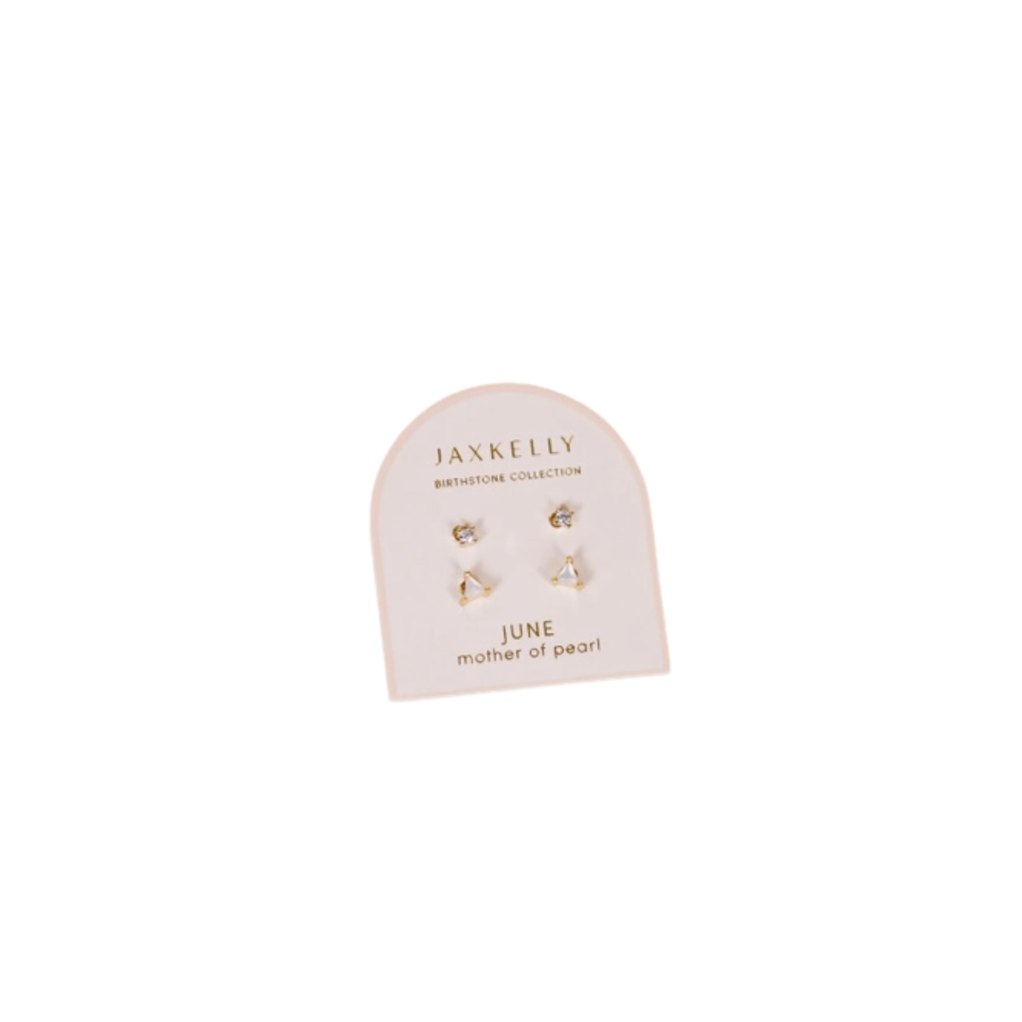 Birthstone Gold Stud Earring Set