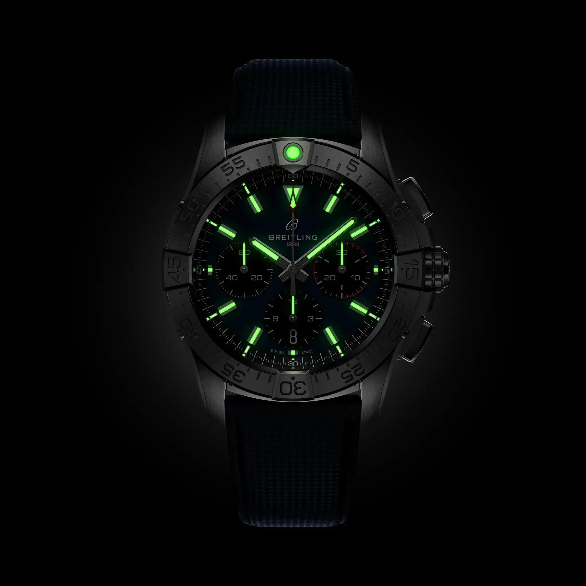 Breitling Avenger B01 Chronograph 42 Watch with Midnight Blue Dial