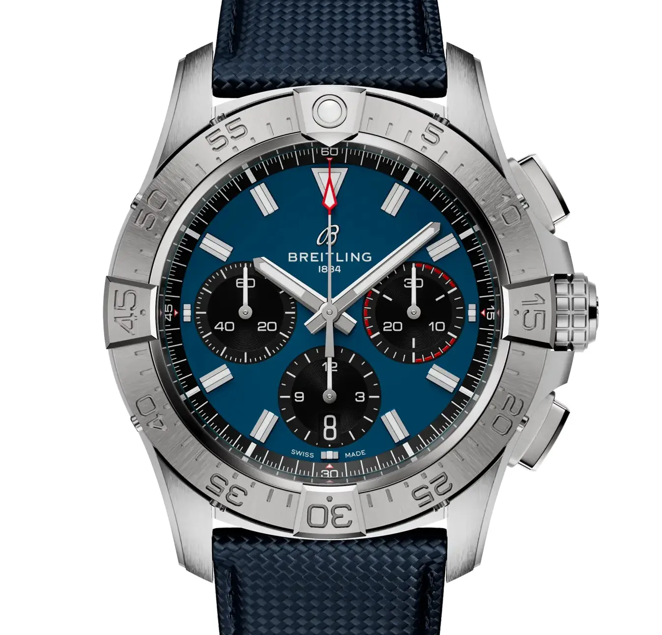 Breitling Avenger B01 Chronograph 42 Watch with Midnight Blue Dial