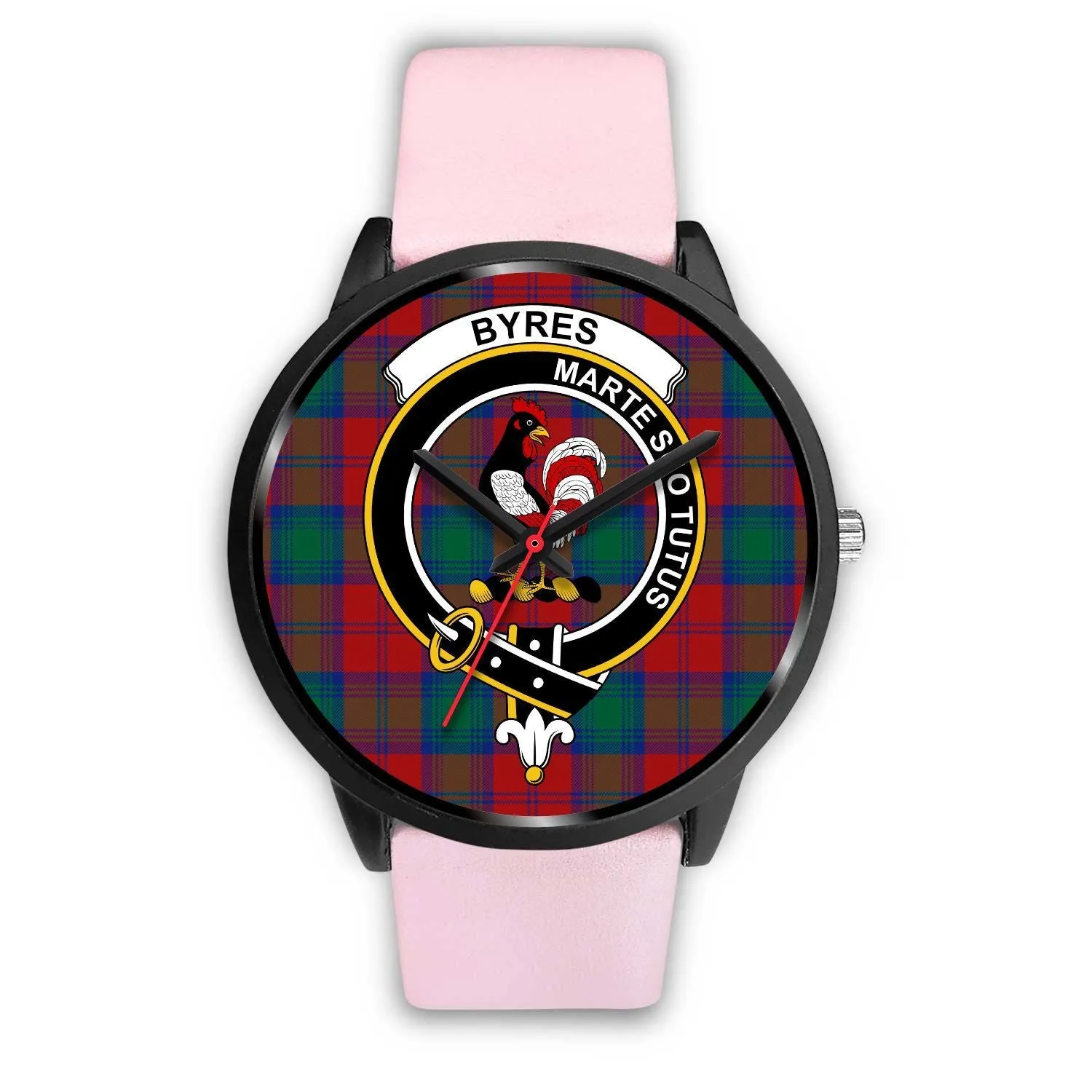 Byres Clan Badge Tartan Black Watch