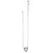 Callie 2-Tone Heart Necklace