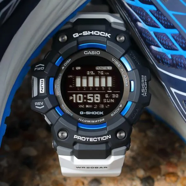 Casio G-Shock G Squad White & Black Watch GDB100-1A7