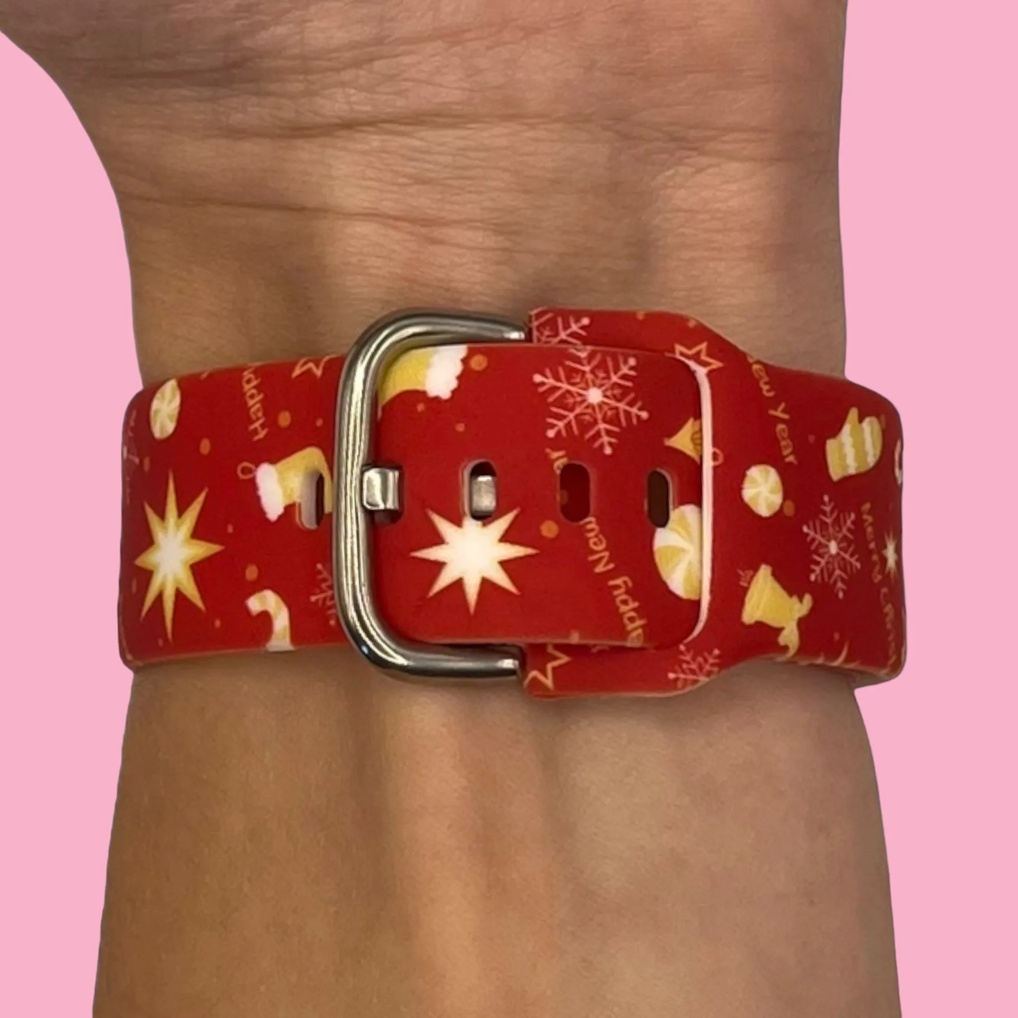 Christmas Watch Straps compatible with the Google Pixel Watch 3 (41mm)