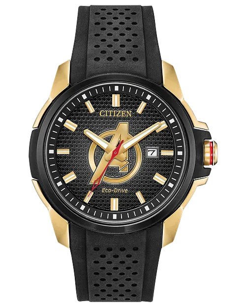 Citizen Avengers Eco-Drive Gold Stainless Steel Watch AW1155-03W
