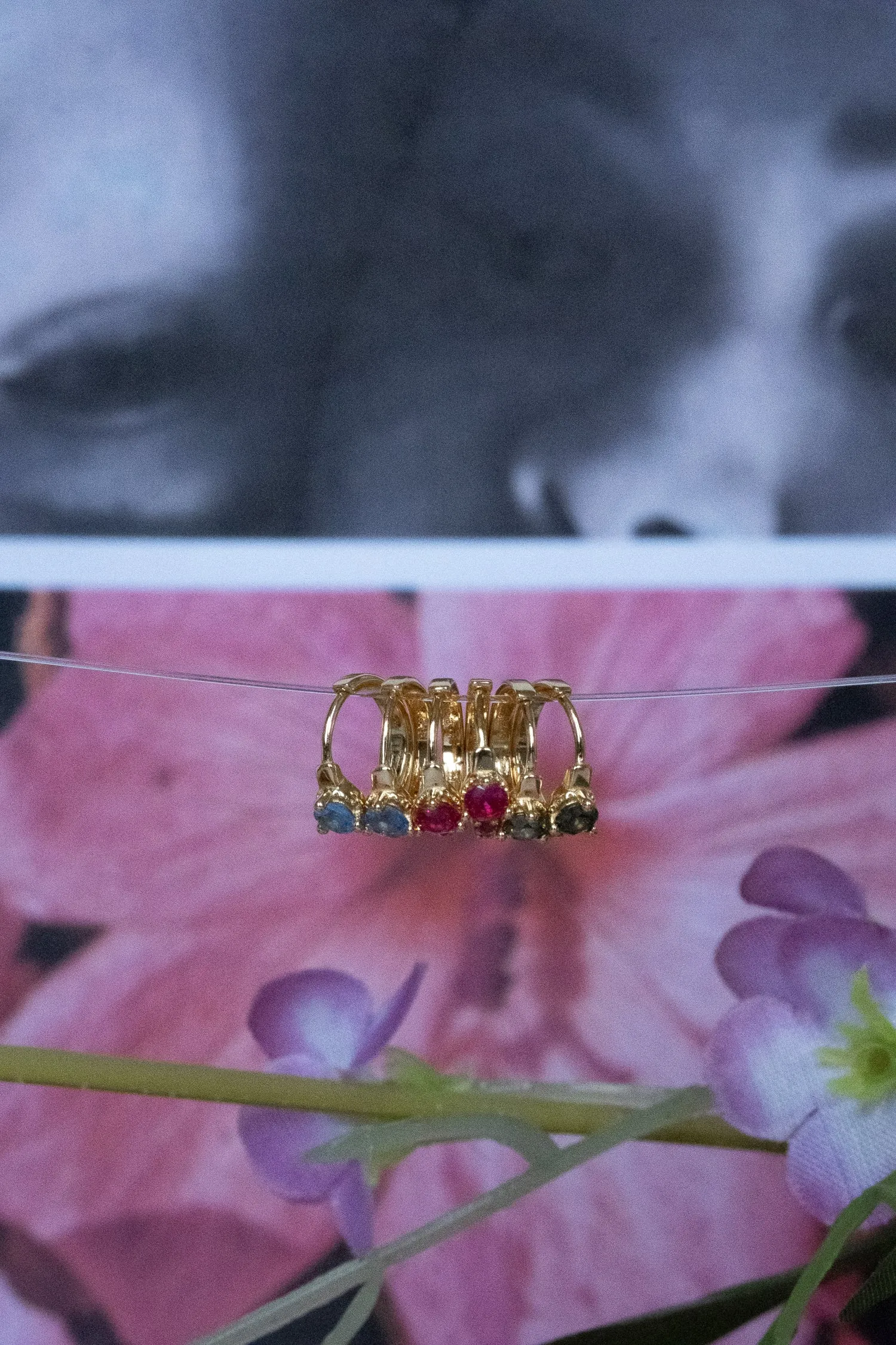 Darcy Hoops - Peridot CZ