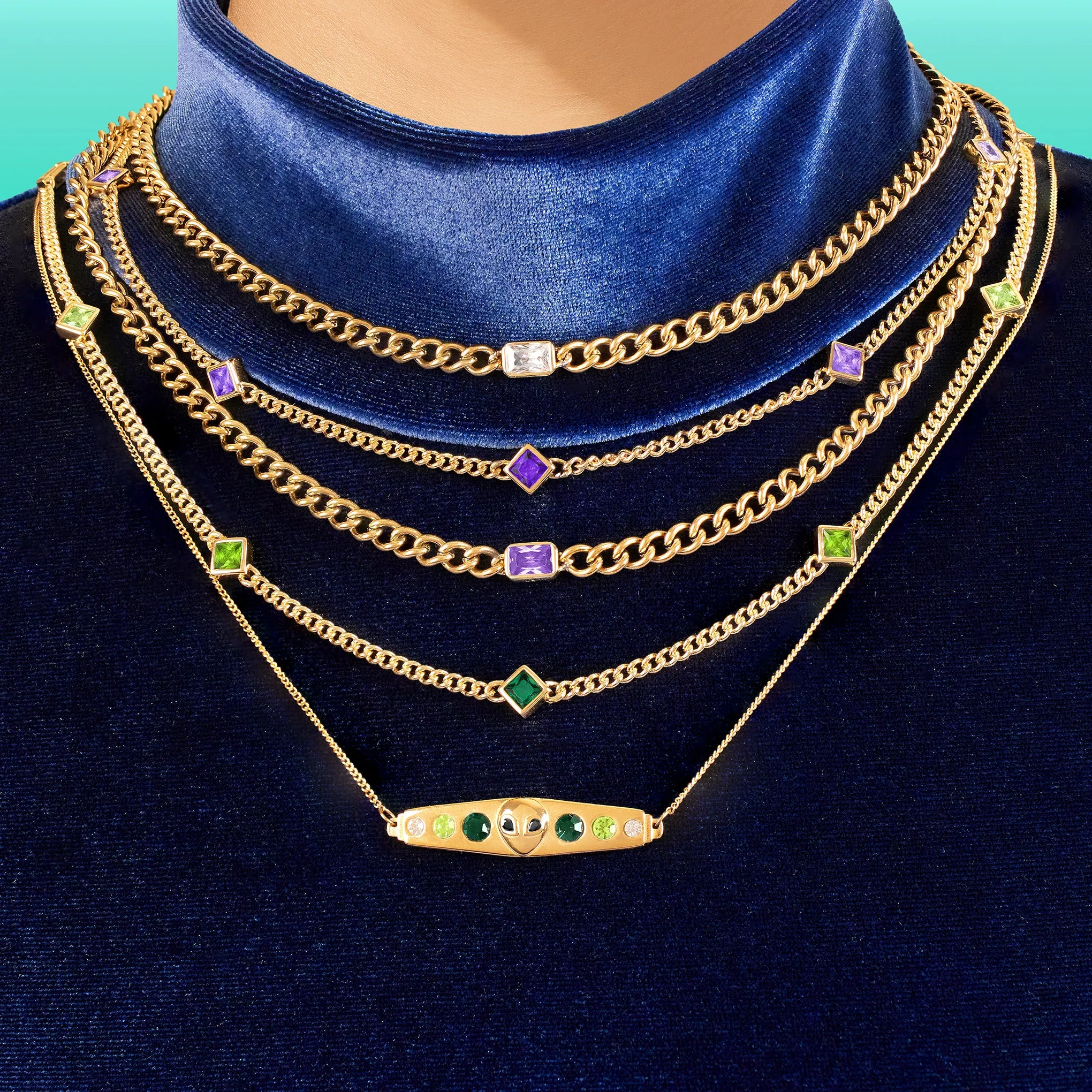 Dione Necklace - White
