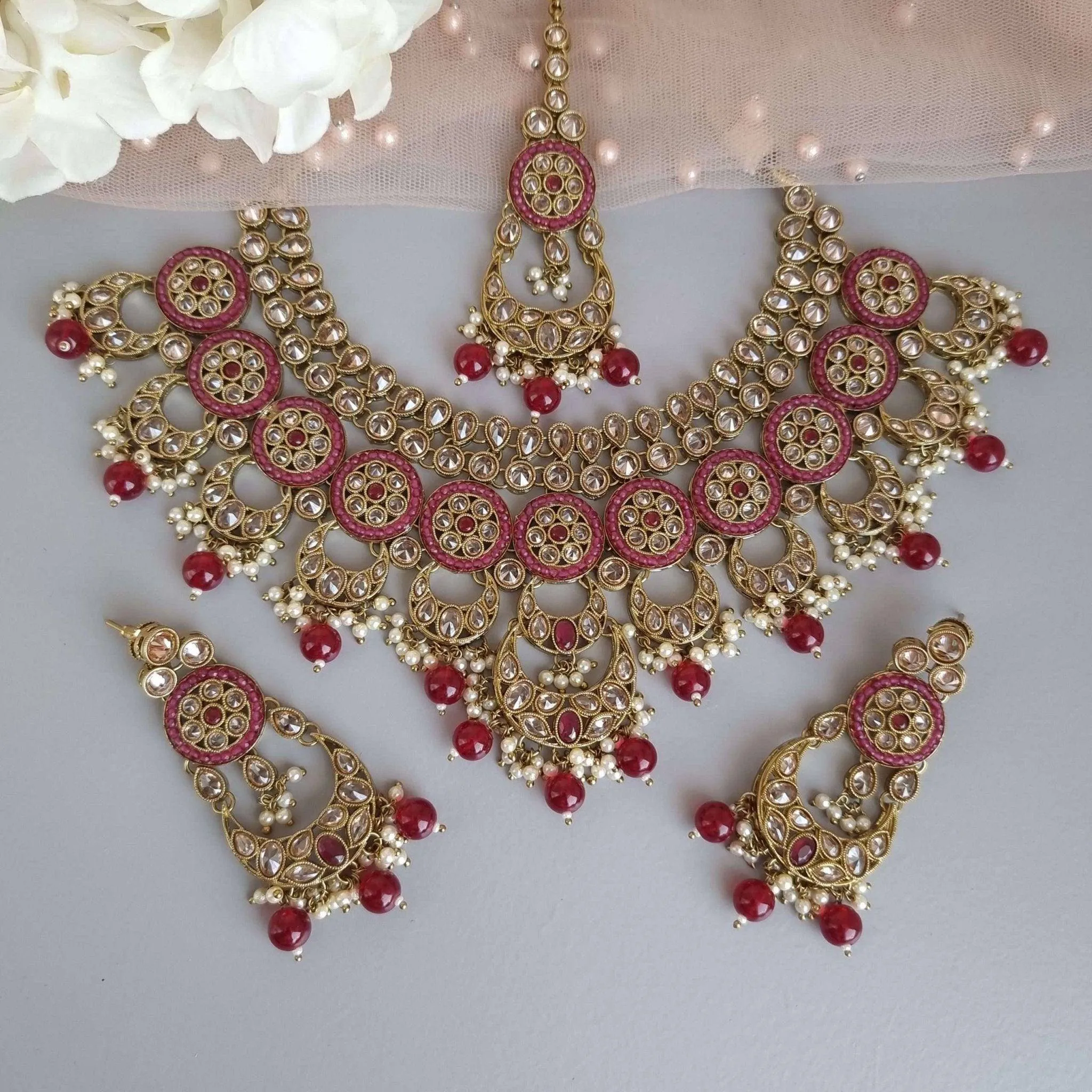 Diva Bridal Necklace Set