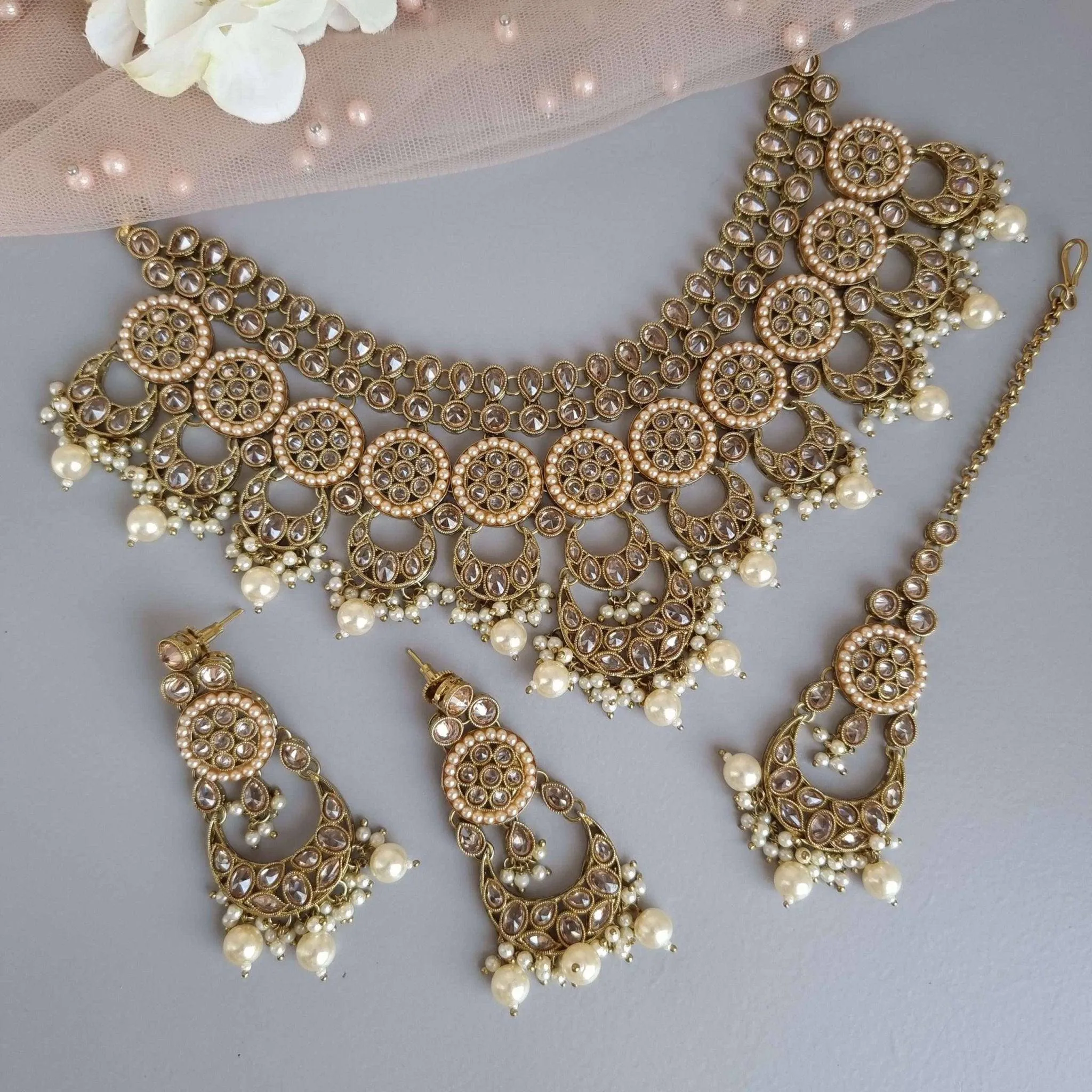 Diva Bridal Necklace Set