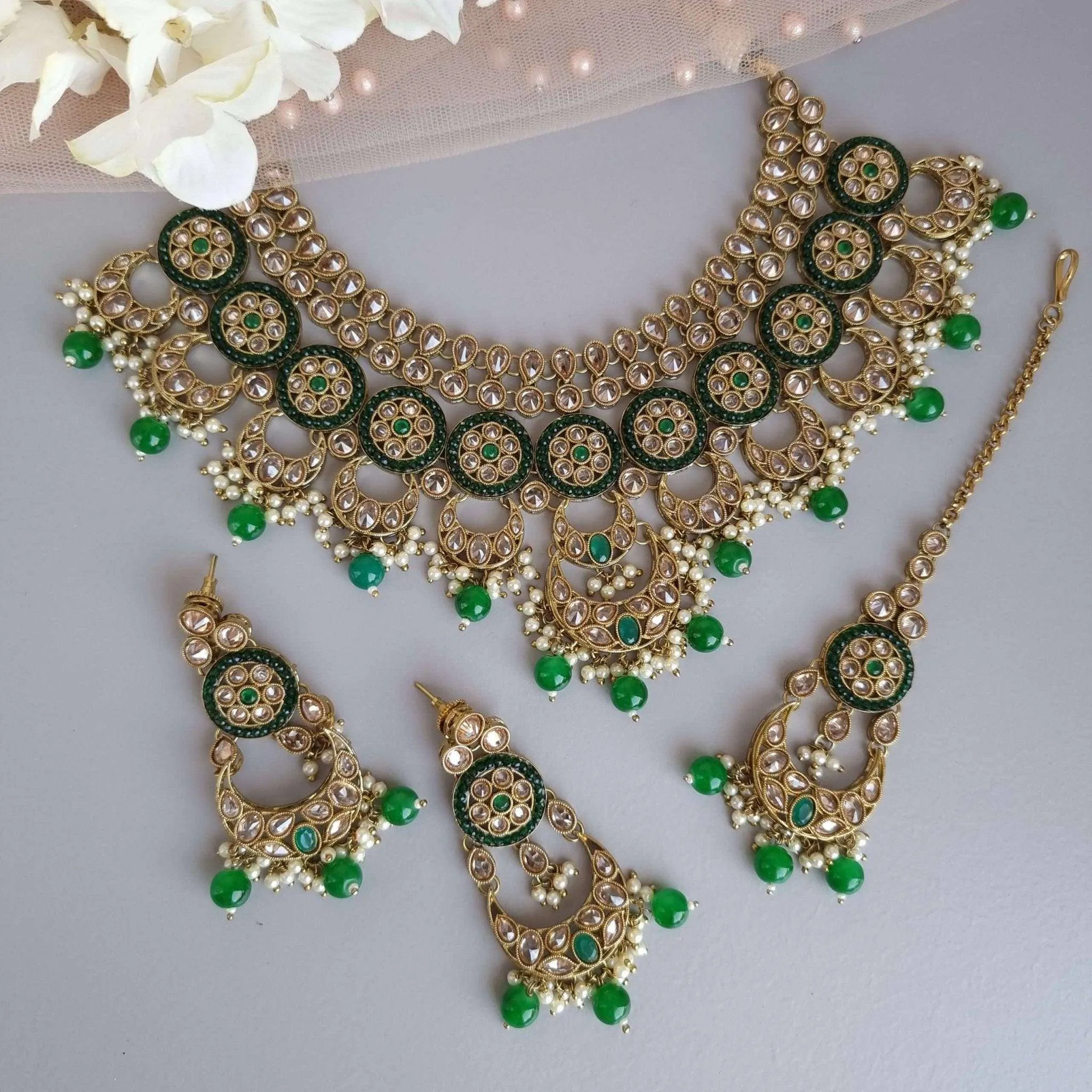 Diva Bridal Necklace Set