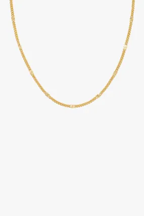 Dot chain necklace (40cm)