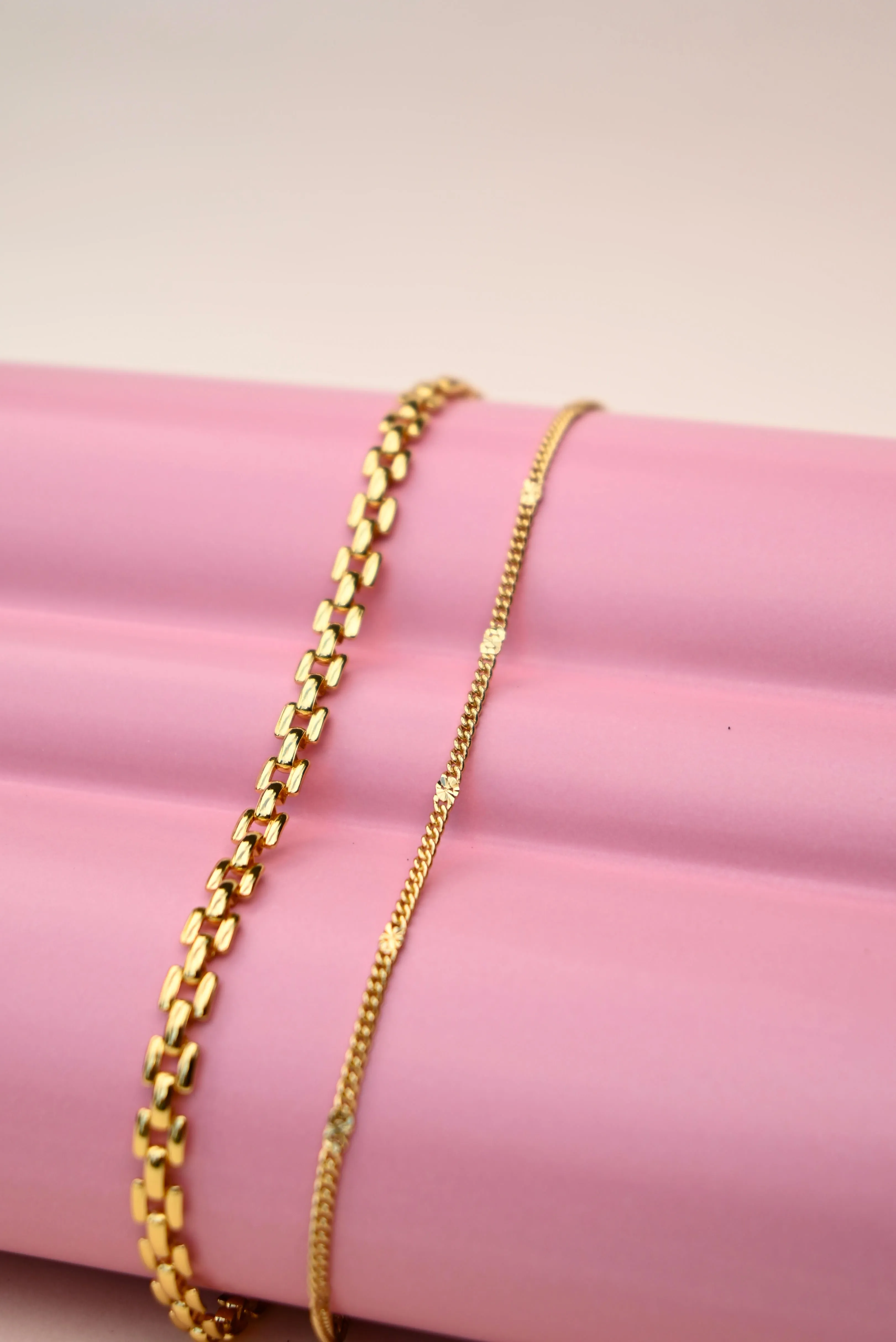 Dot chain necklace (40cm)