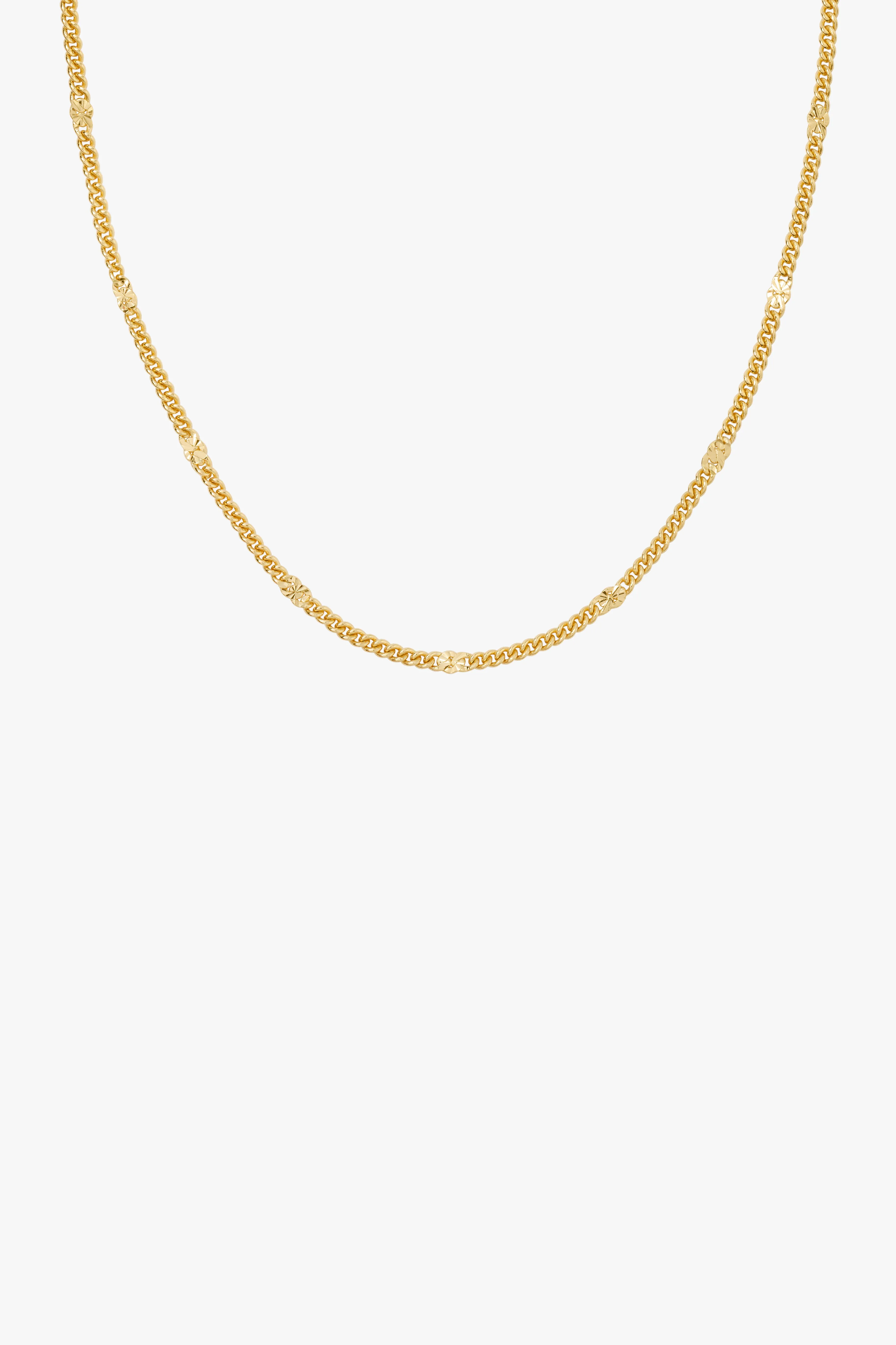 Dot chain necklace (40cm)