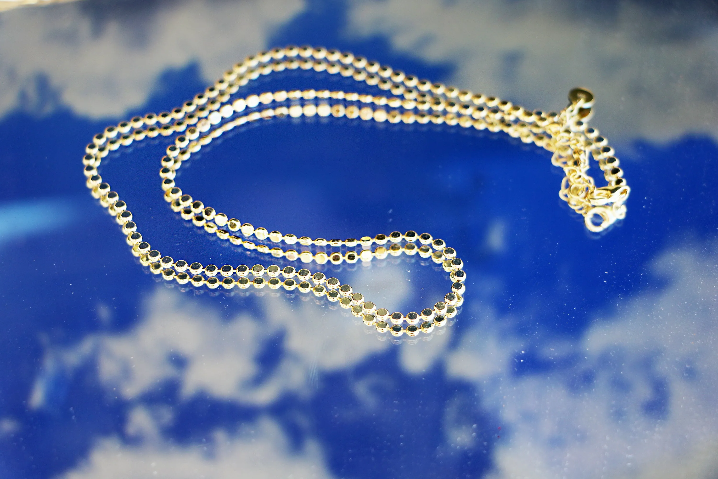dottie layering chain { gold }