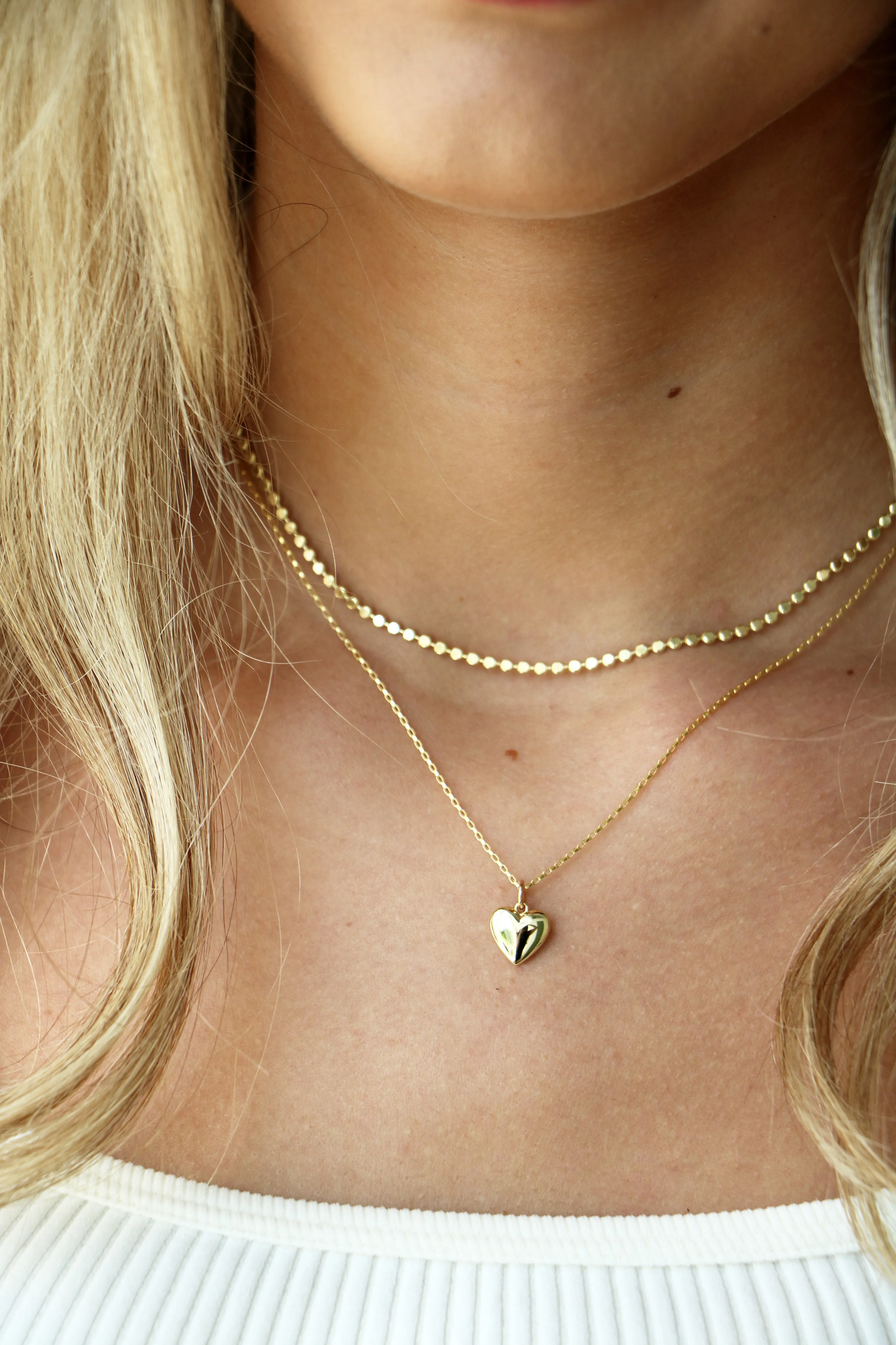dottie layering chain { gold }