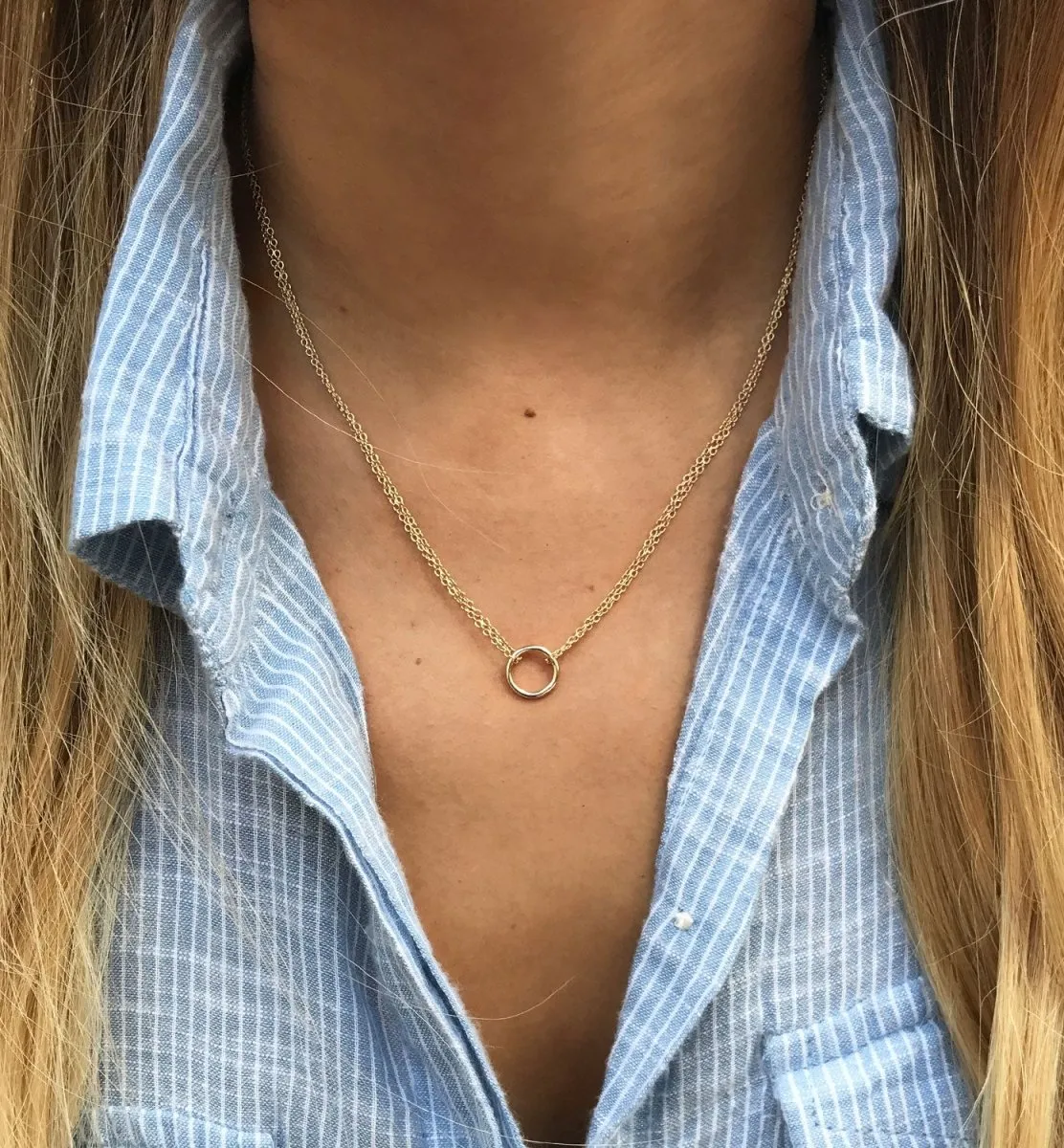 Eternity Circle Necklace