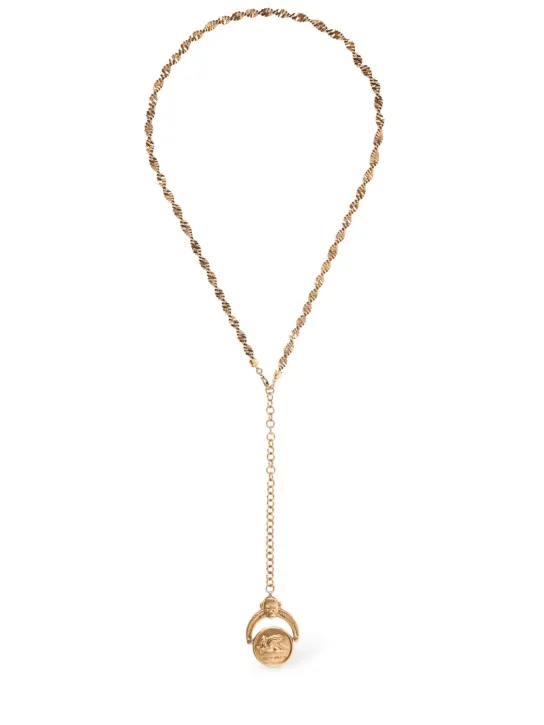 Etro   Monkey long necklace 