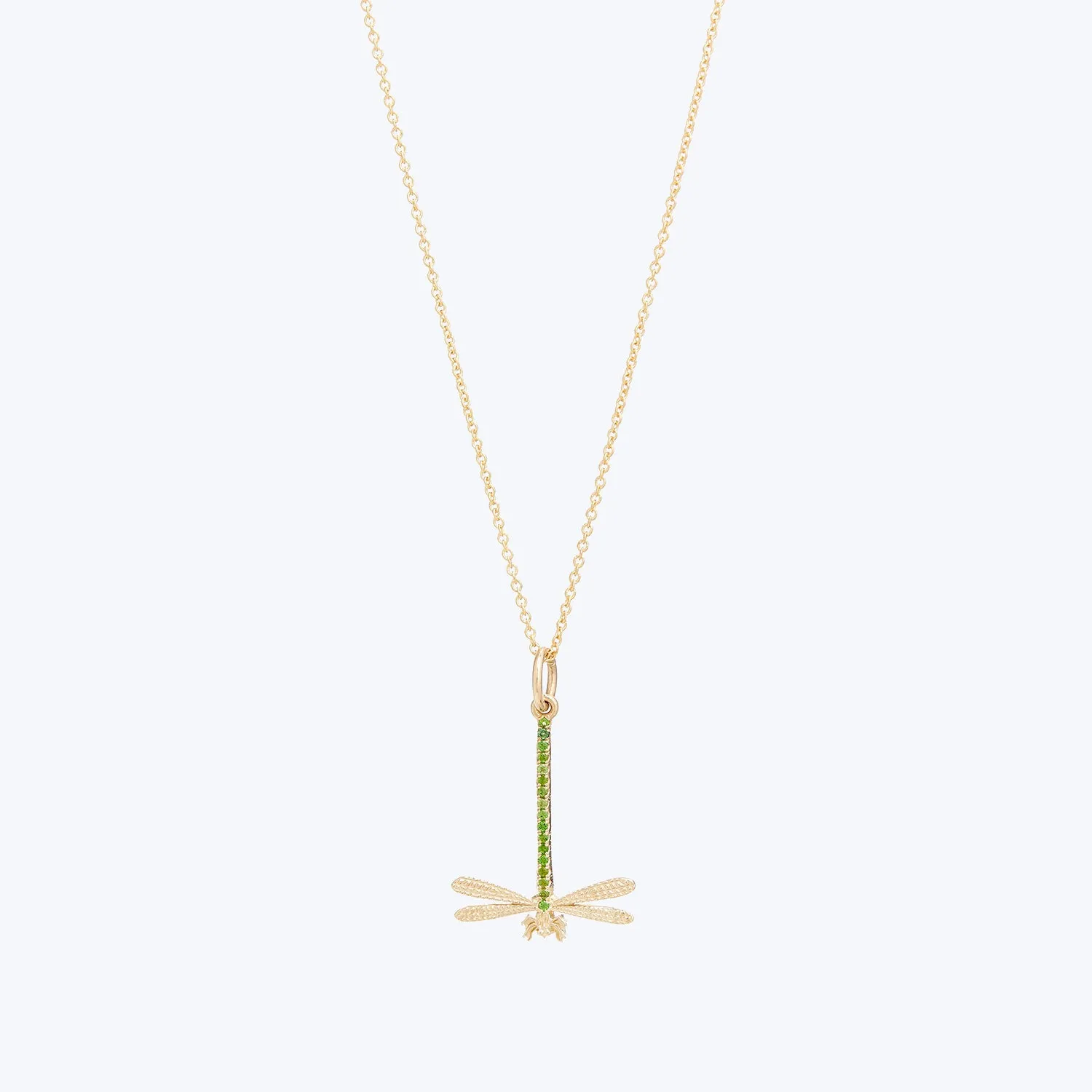 Flirting Dragonfly Pendant