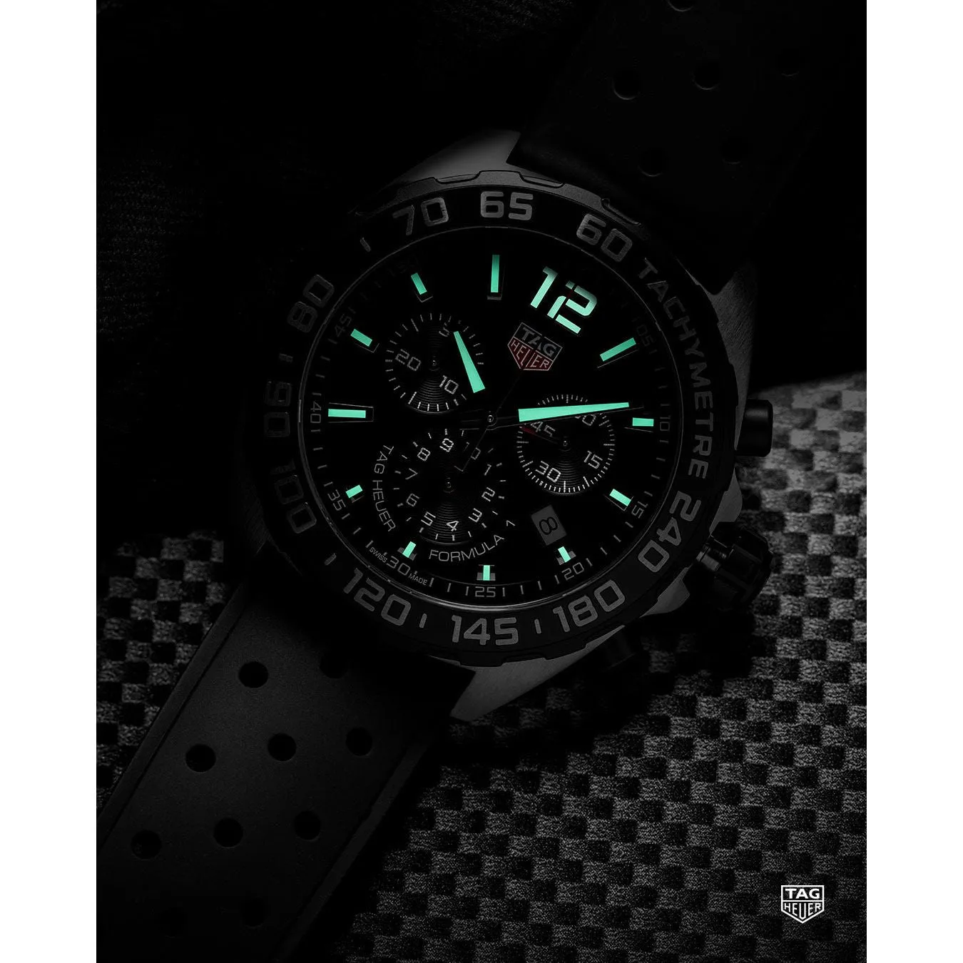 Formula 1 Black Dial Chronograph Quartz
