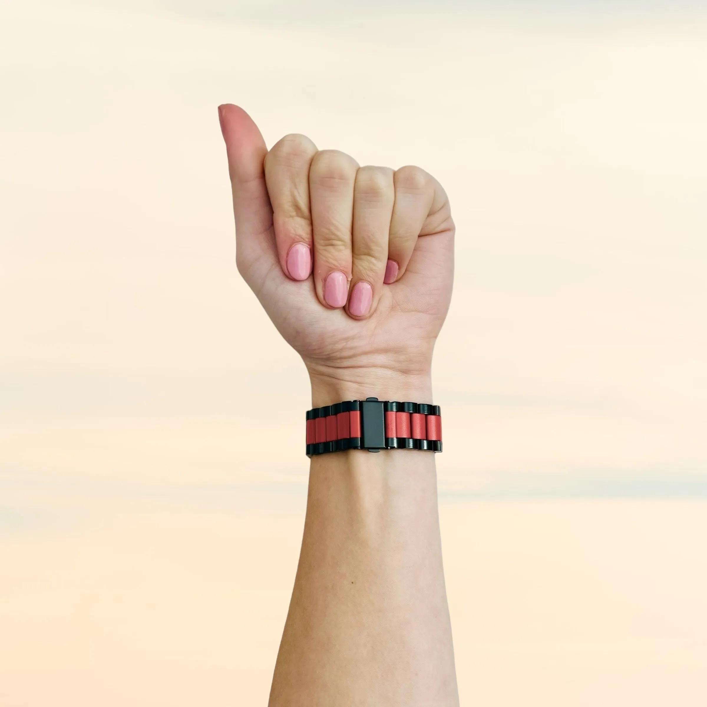 Garmin Forerunner 255s Stainless Steel Link Watch Strap