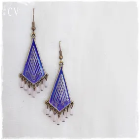 Geometric Chandelier Earrings