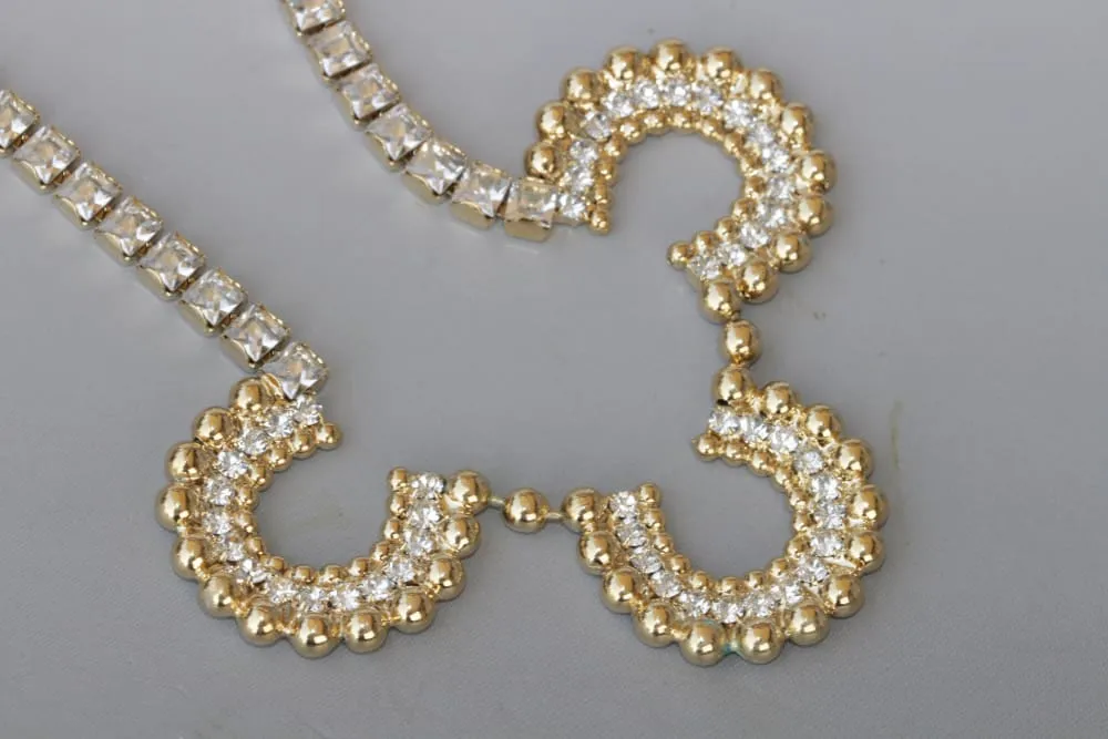 GOLD CHOKER NECKLACE
