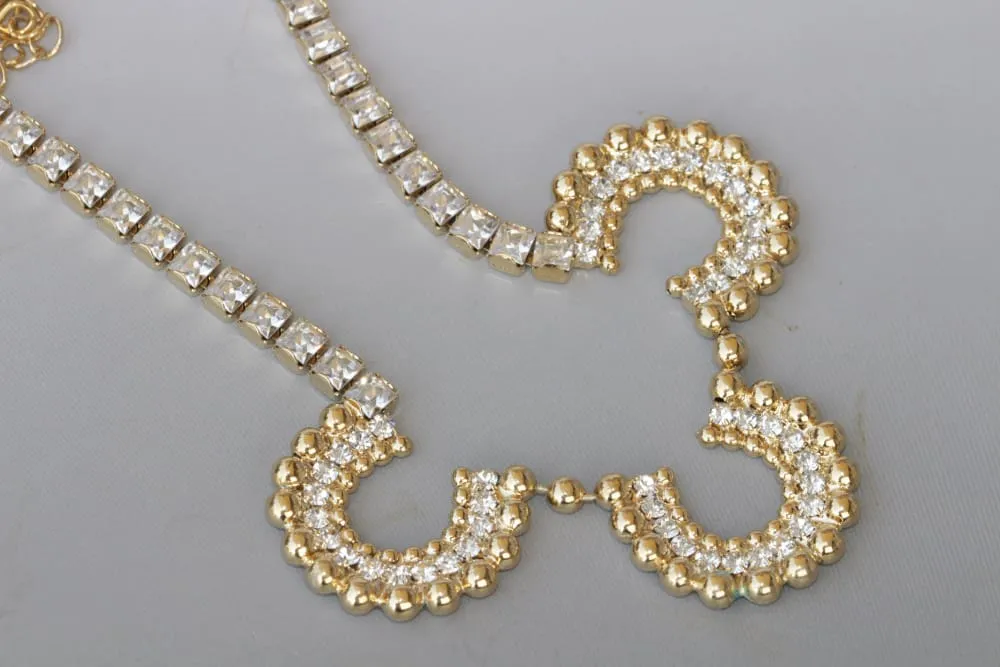 GOLD CHOKER NECKLACE