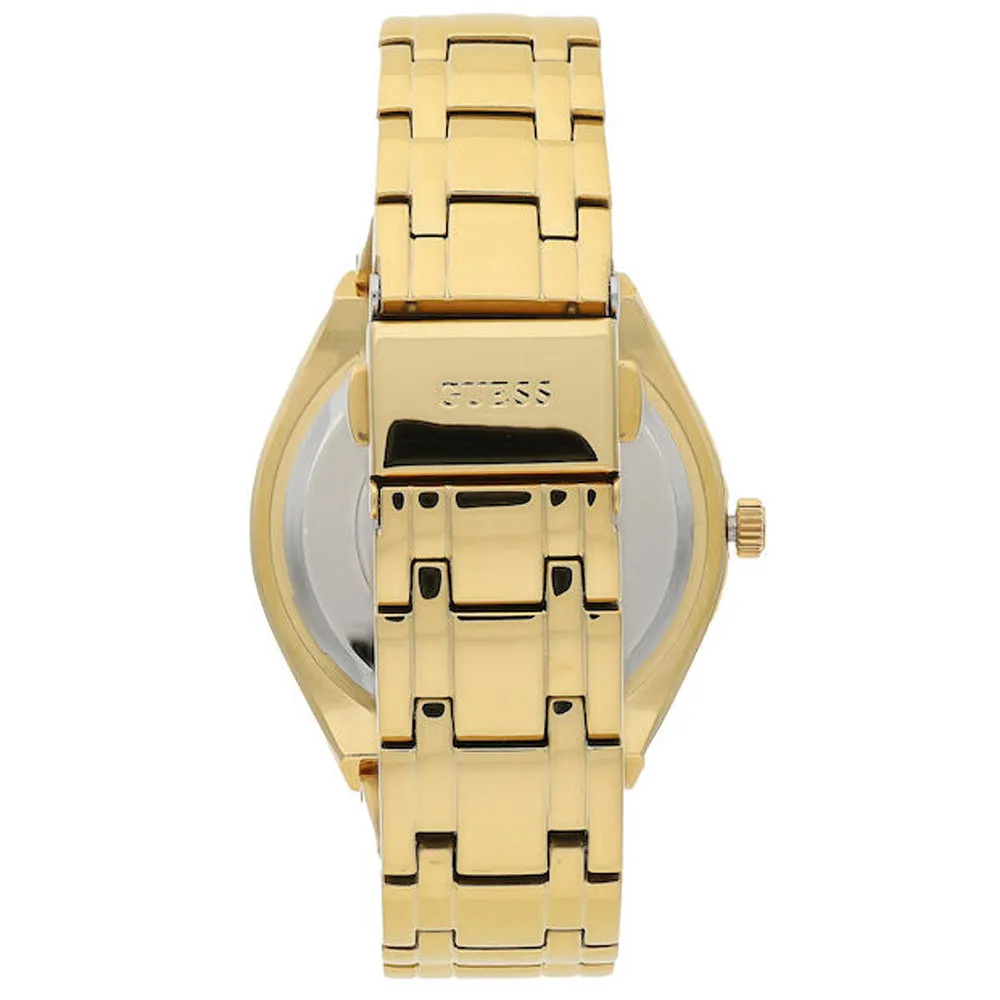 Guess Gold Tone Gold Bracelet Strap Watch GW0033L2