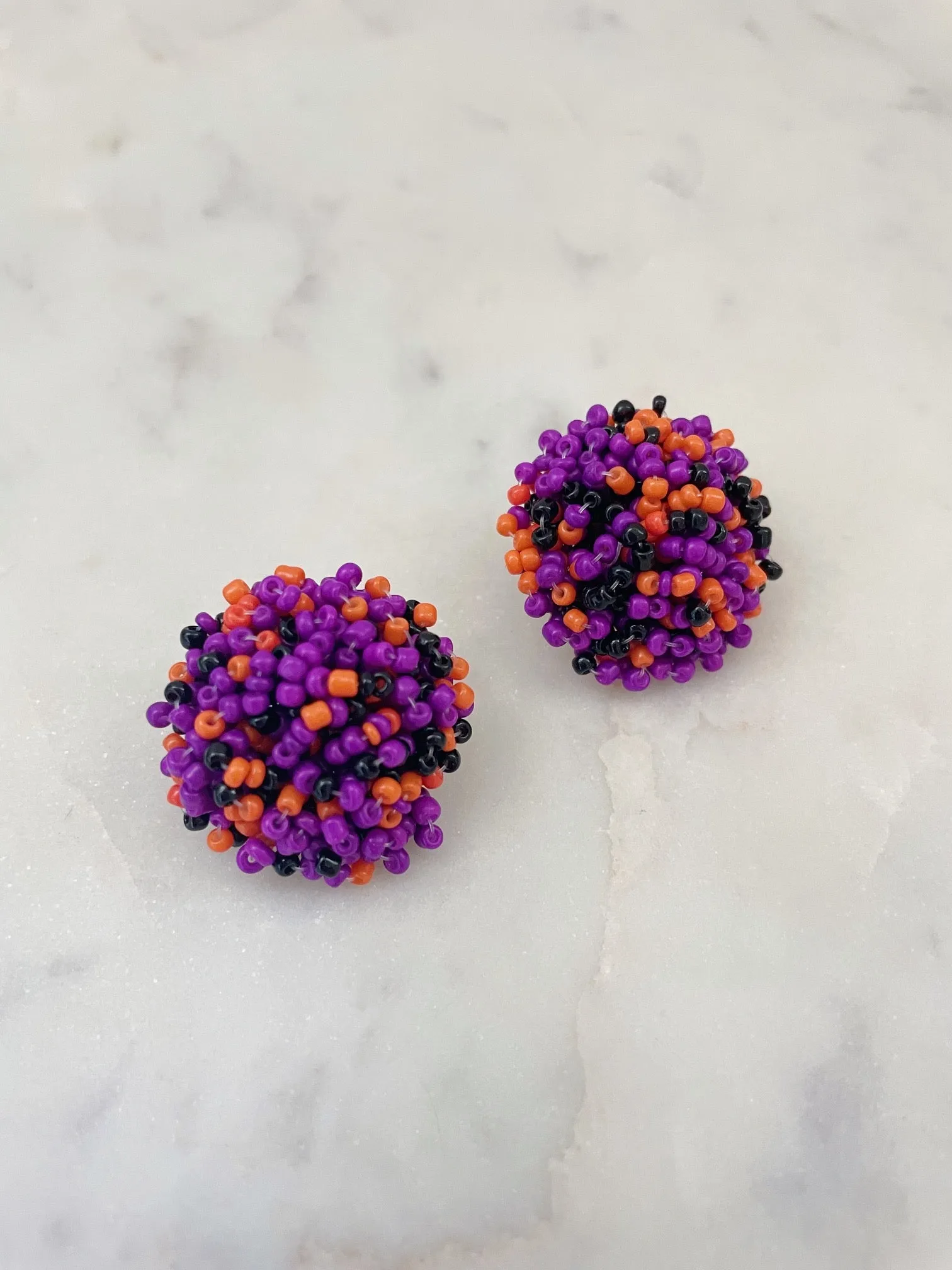 Halloween Beaded Earrings
