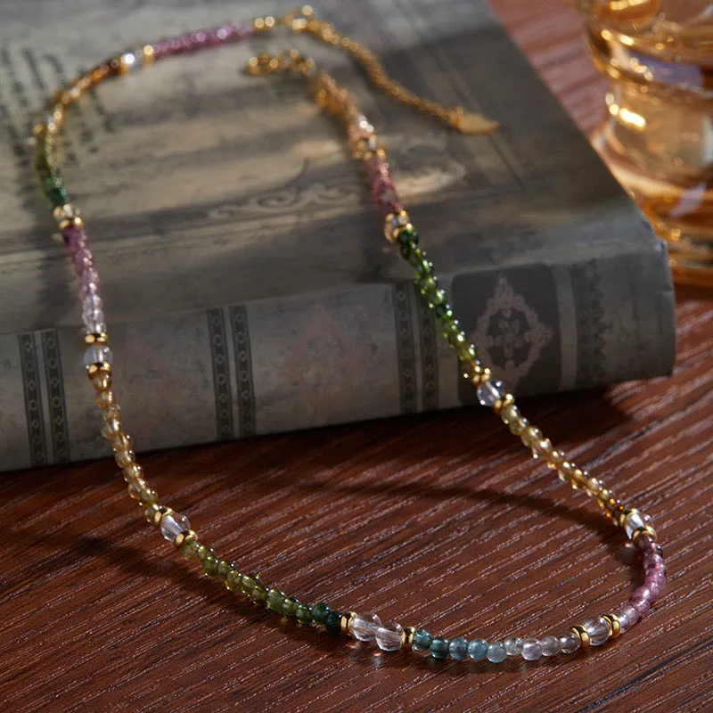 Happy Date - Tourmaline Necklace & Bracelet