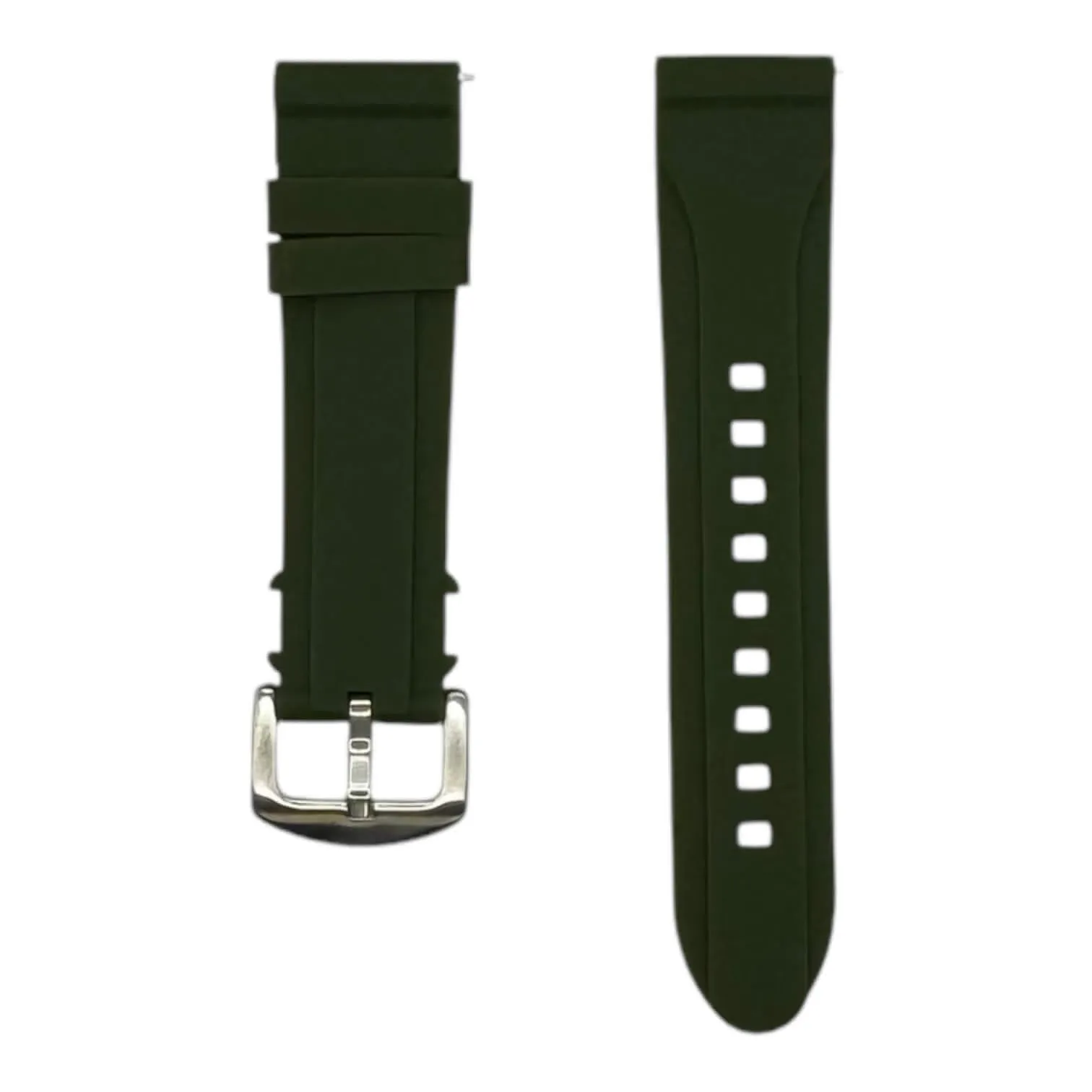 Heritage Elite Premium Silicone Watch Straps with the Huawei Watch GT 5 Pro 42mm