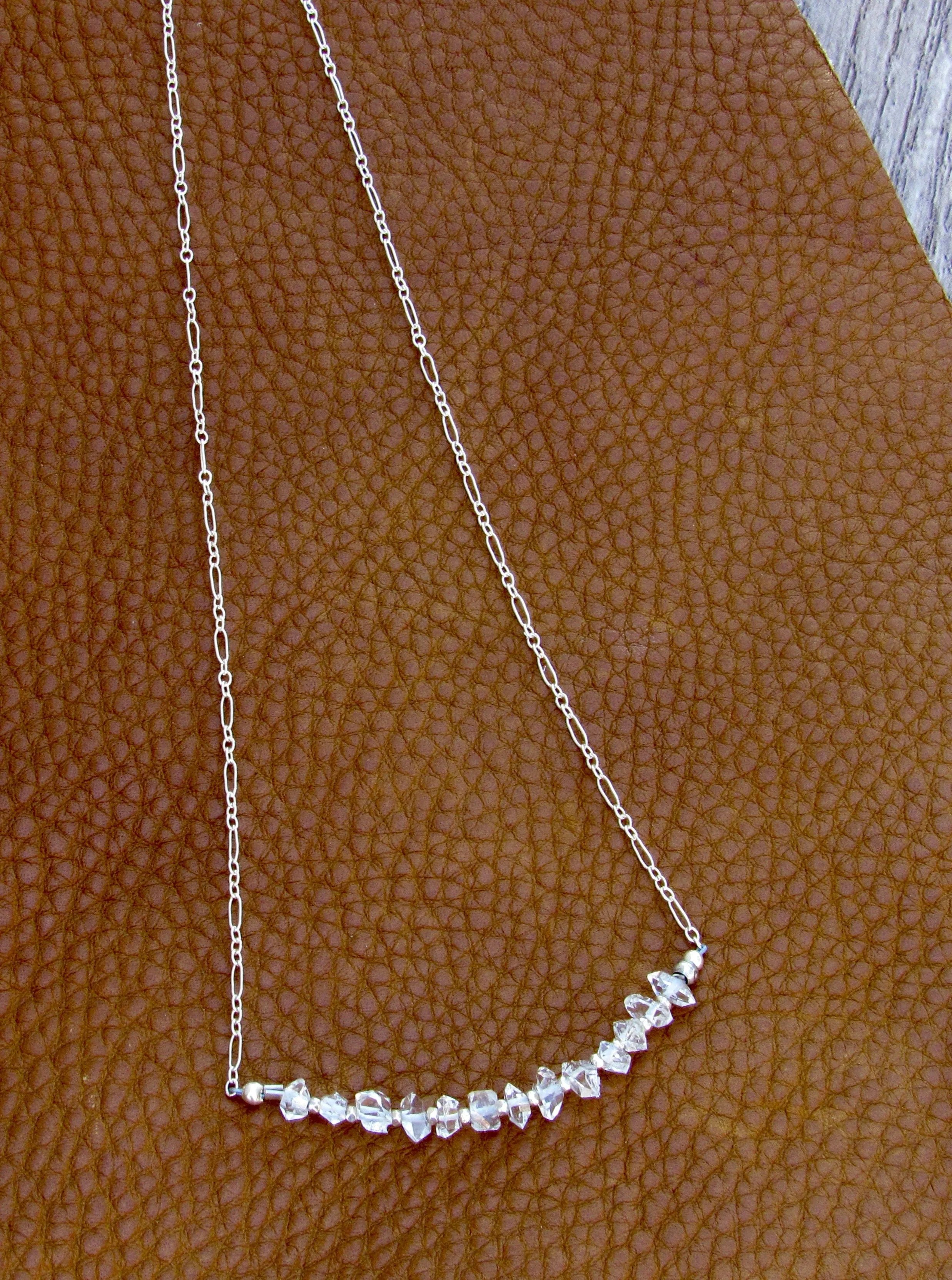 Herkimer Diamond Choker Necklace