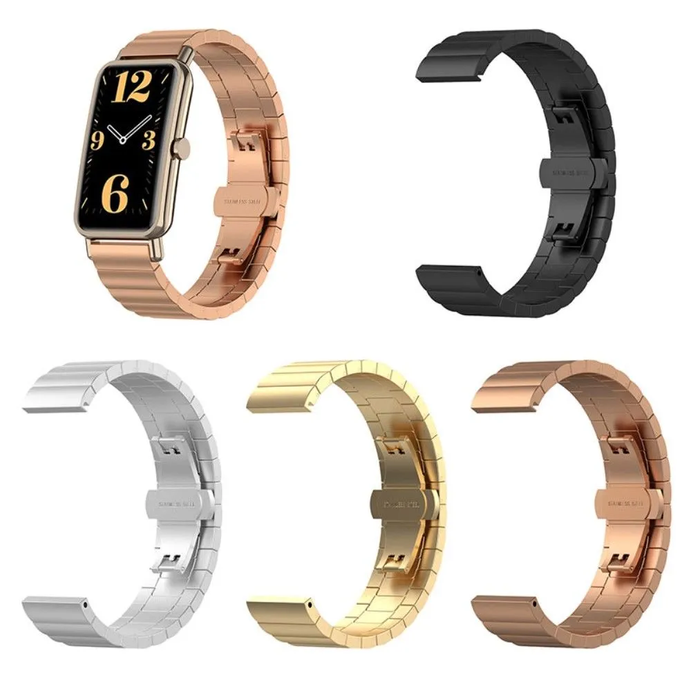 Huawei Watch Fit Mini single bead loop watch strap - Rose Gold
