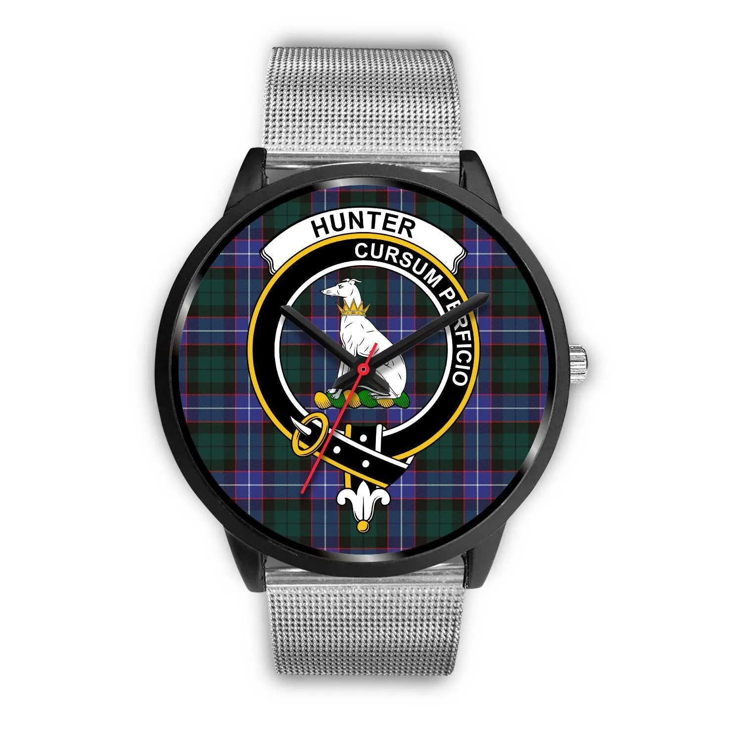Hunter Modern Clan Badge Tartan Black Watch