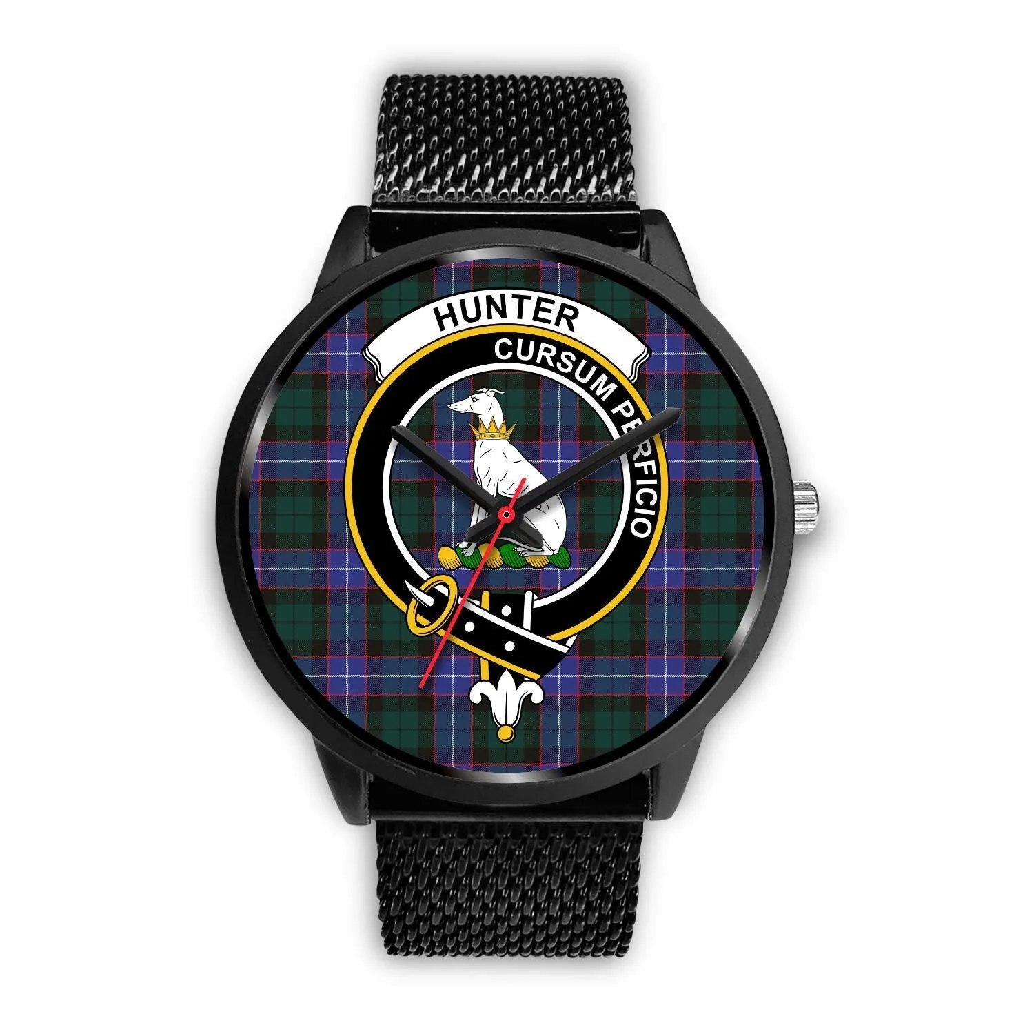 Hunter Modern Clan Badge Tartan Black Watch