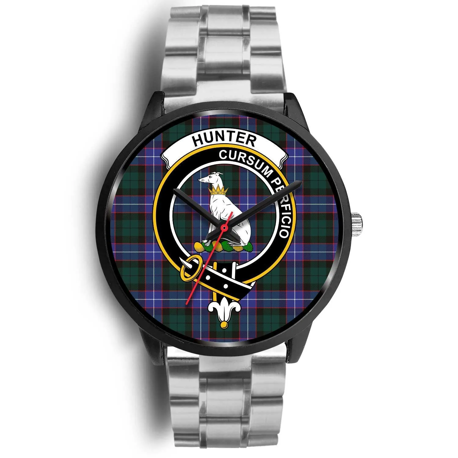 Hunter Modern Clan Badge Tartan Black Watch
